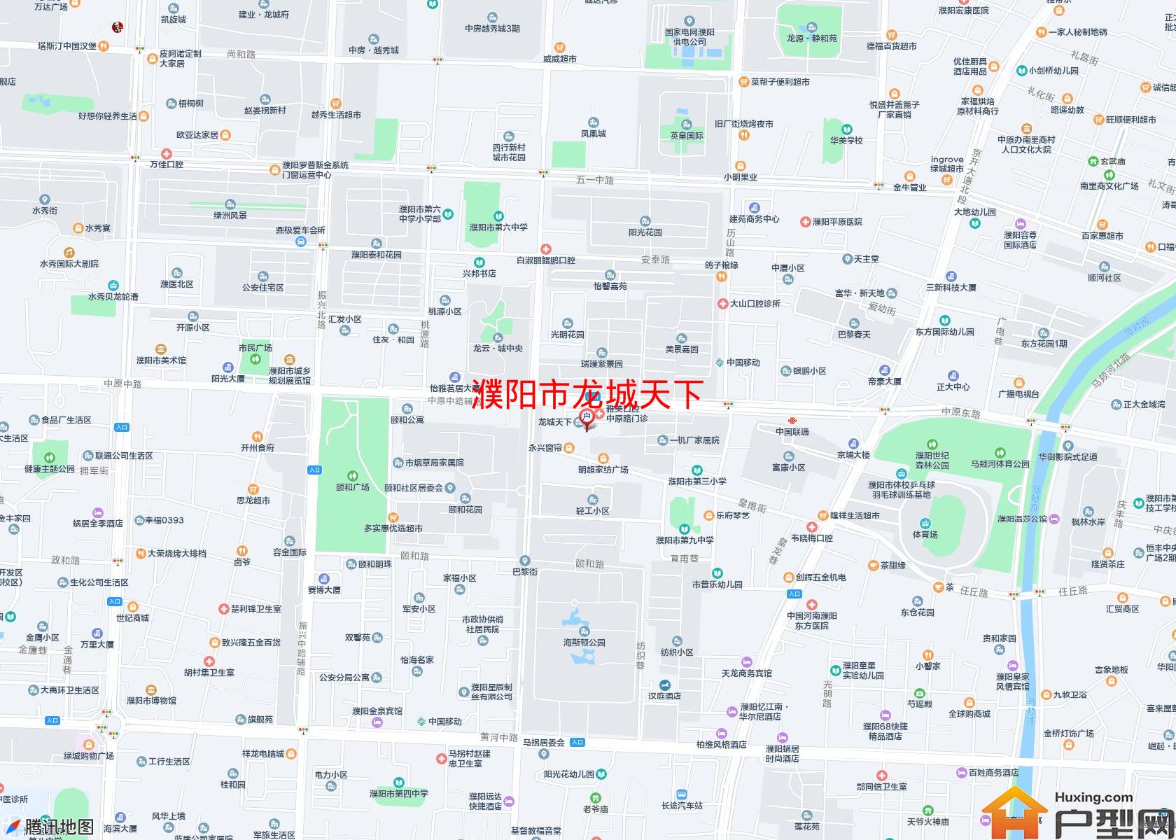 龙城天下小区 - 户型网