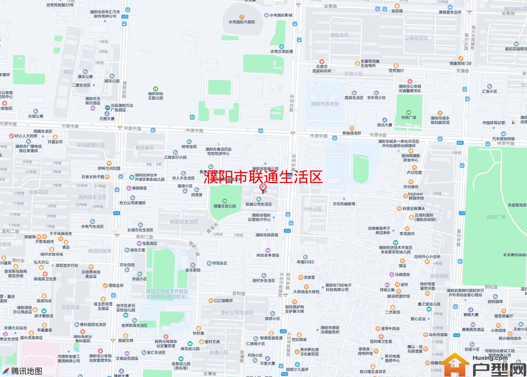 联通生活区小区 - 户型网