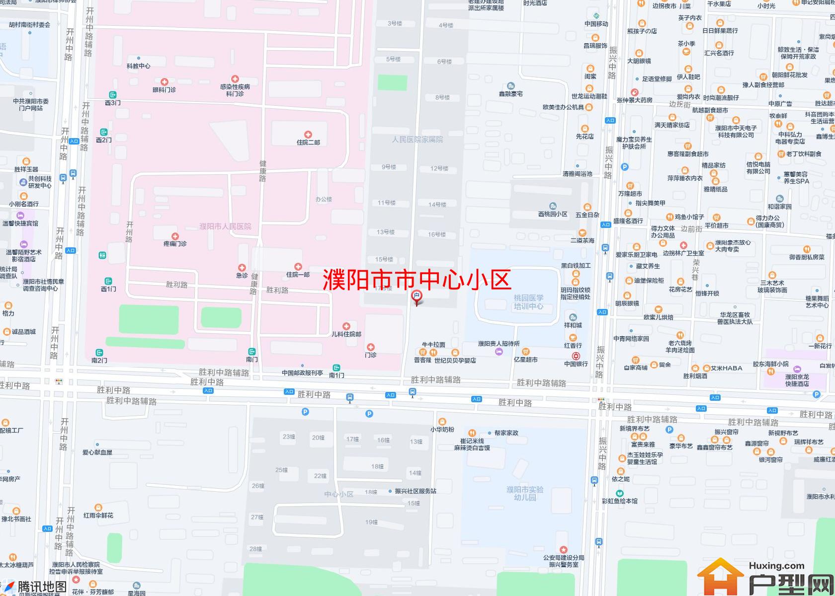 市中心小区小区 - 户型网