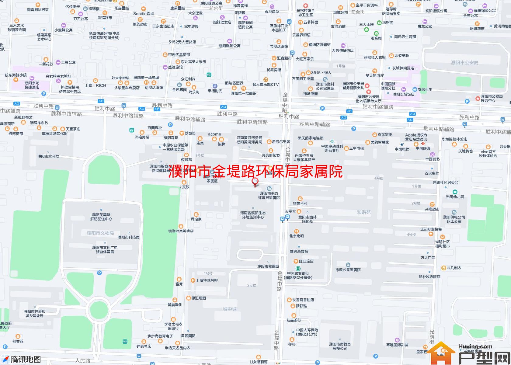 金堤路环保局家属院小区 - 户型网
