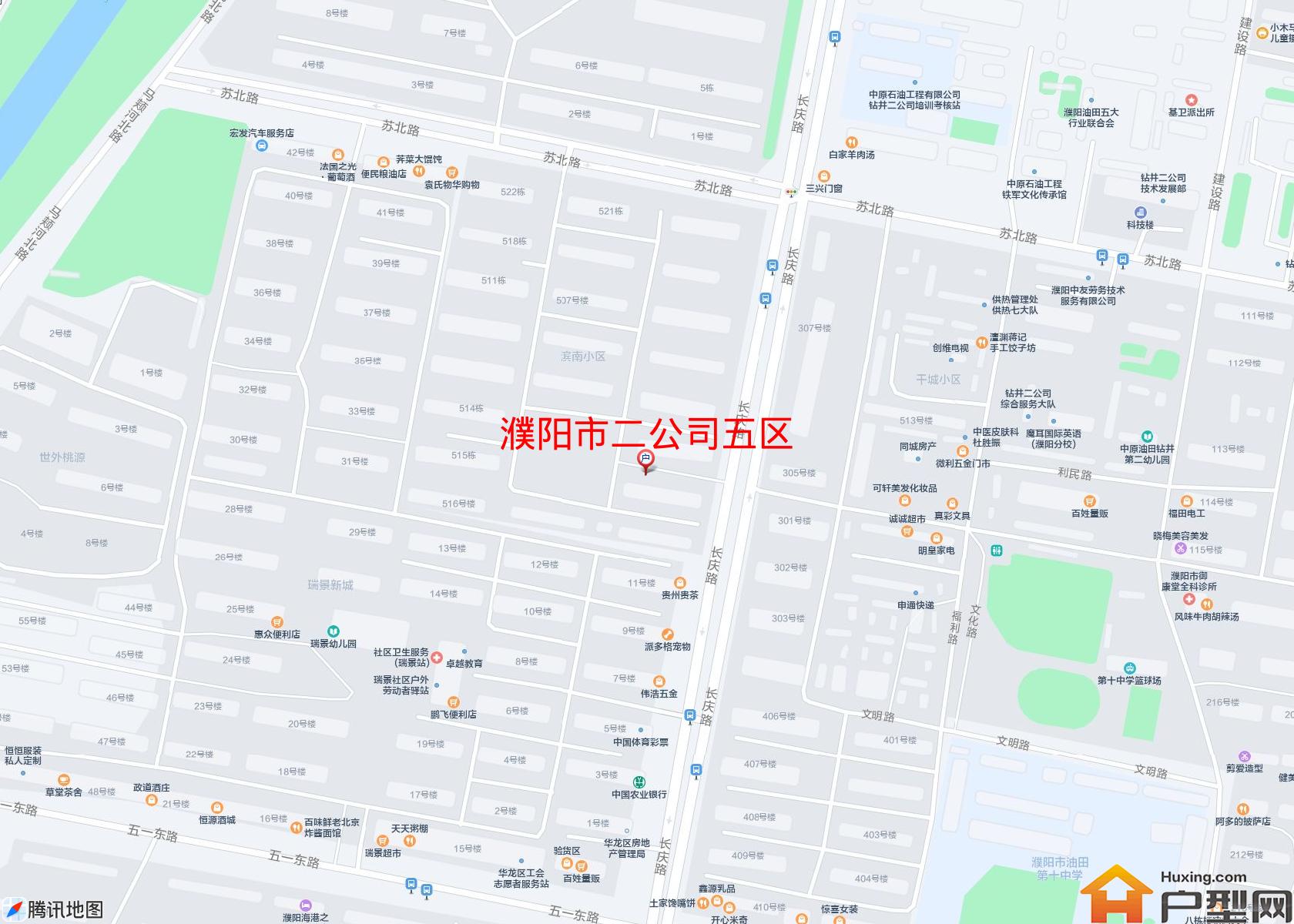 二公司五区小区 - 户型网