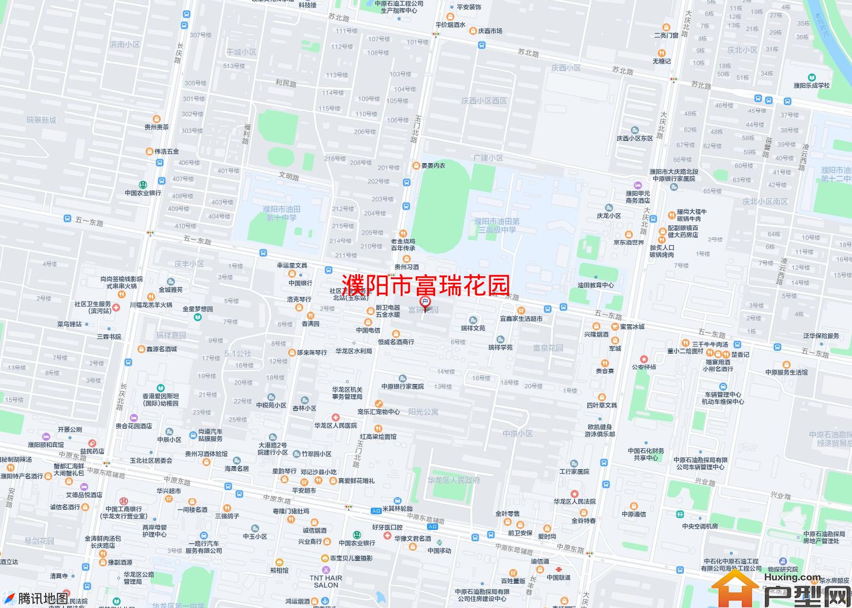 富瑞花园小区 - 户型网