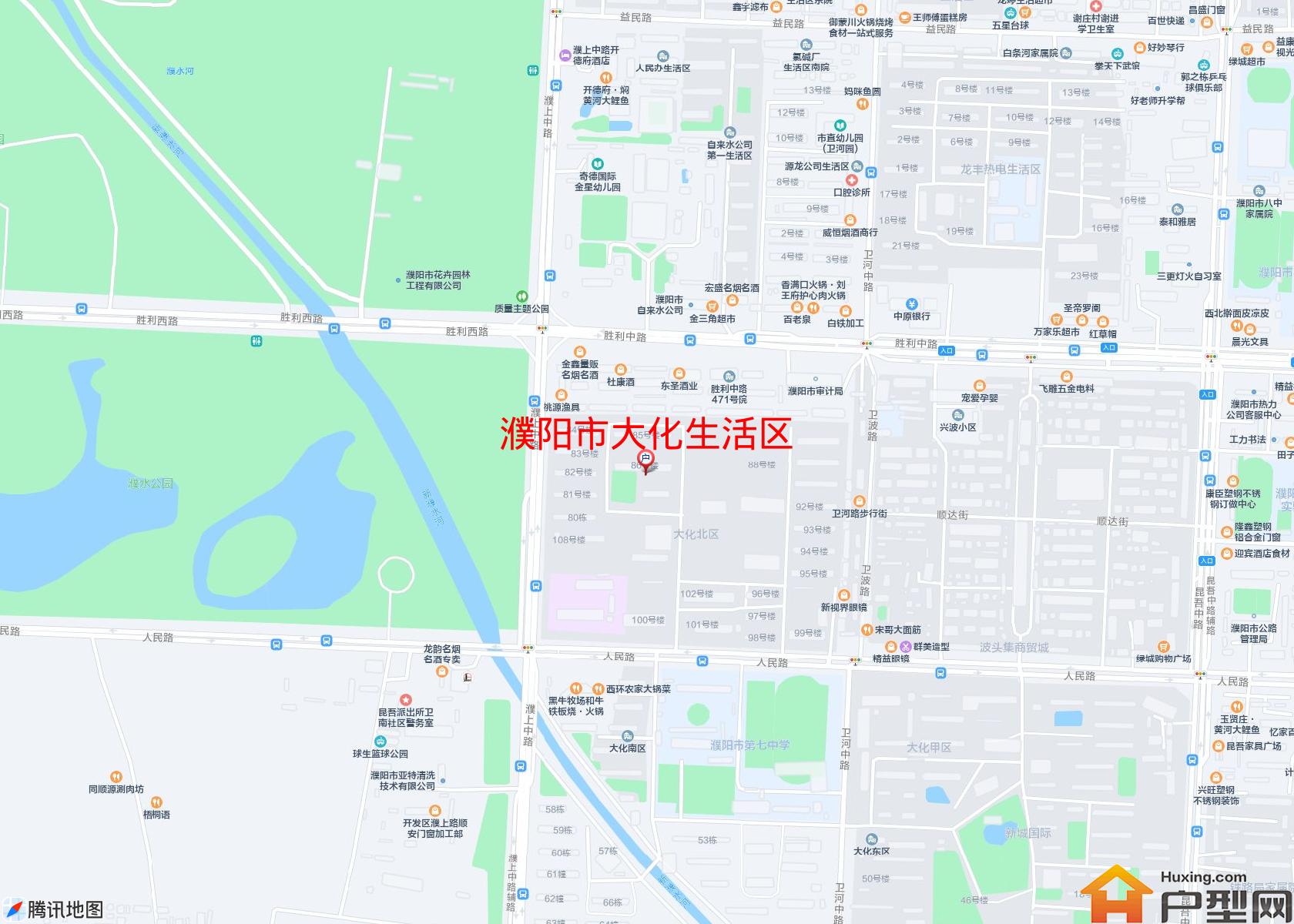 大化生活区小区 - 户型网