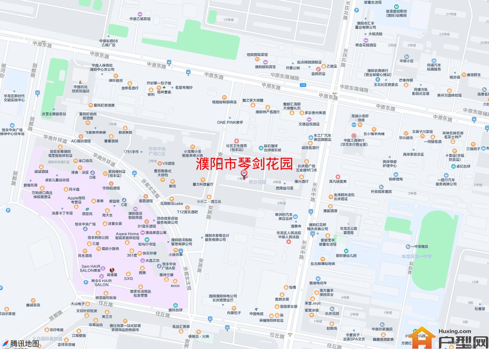 琴剑花园小区 - 户型网