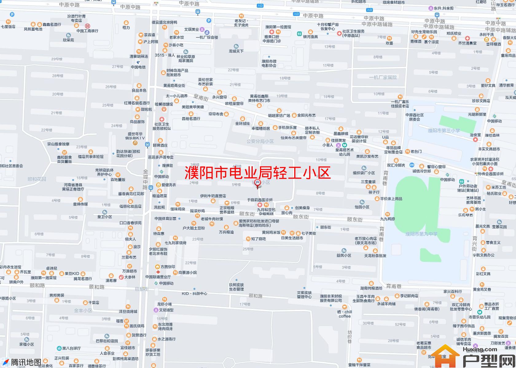 电业局轻工小区小区 - 户型网