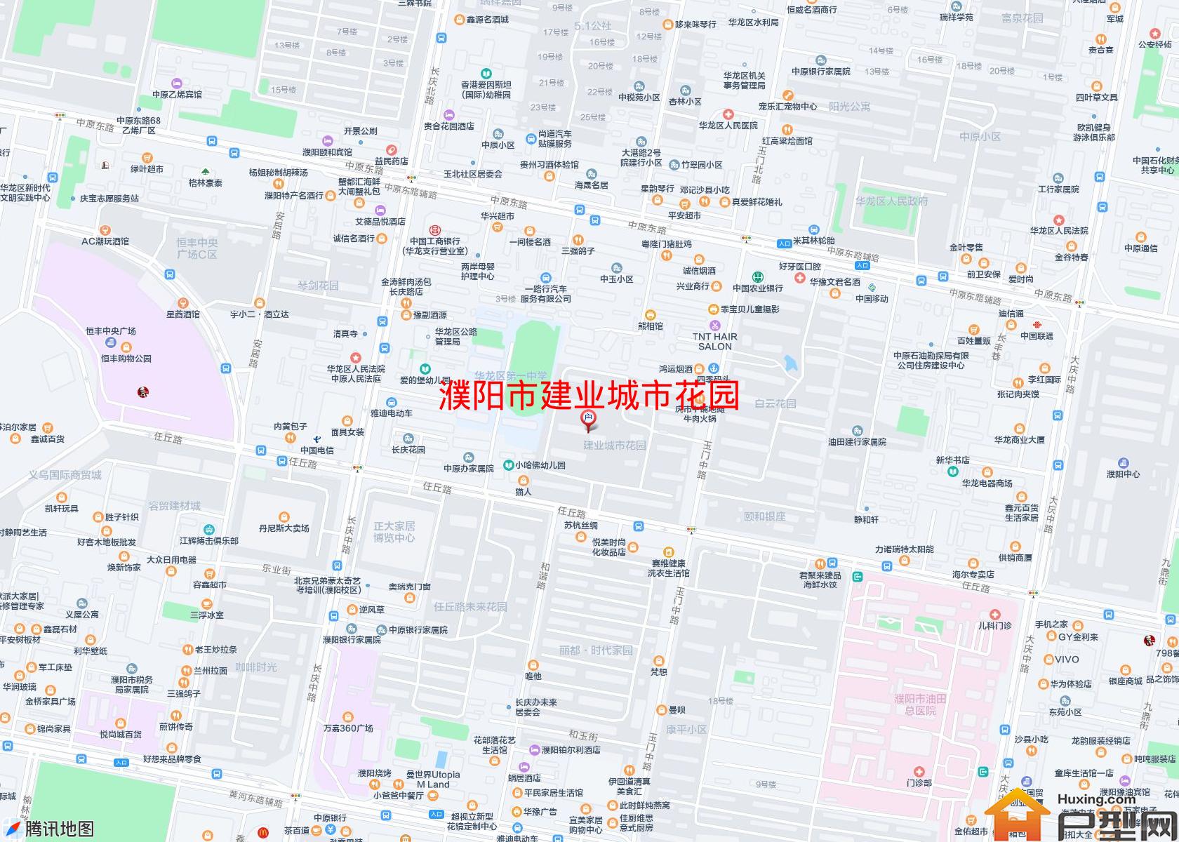 建业城市花园小区 - 户型网