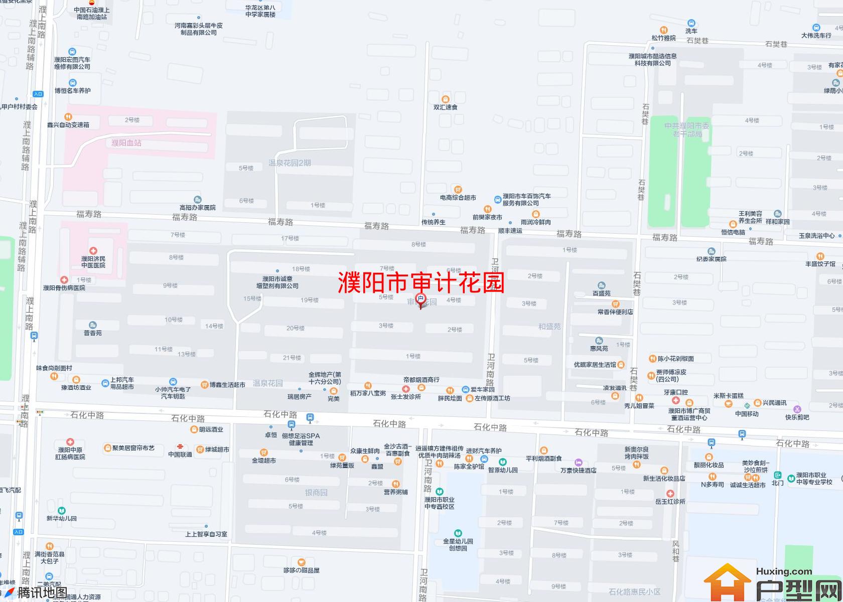 审计花园小区 - 户型网