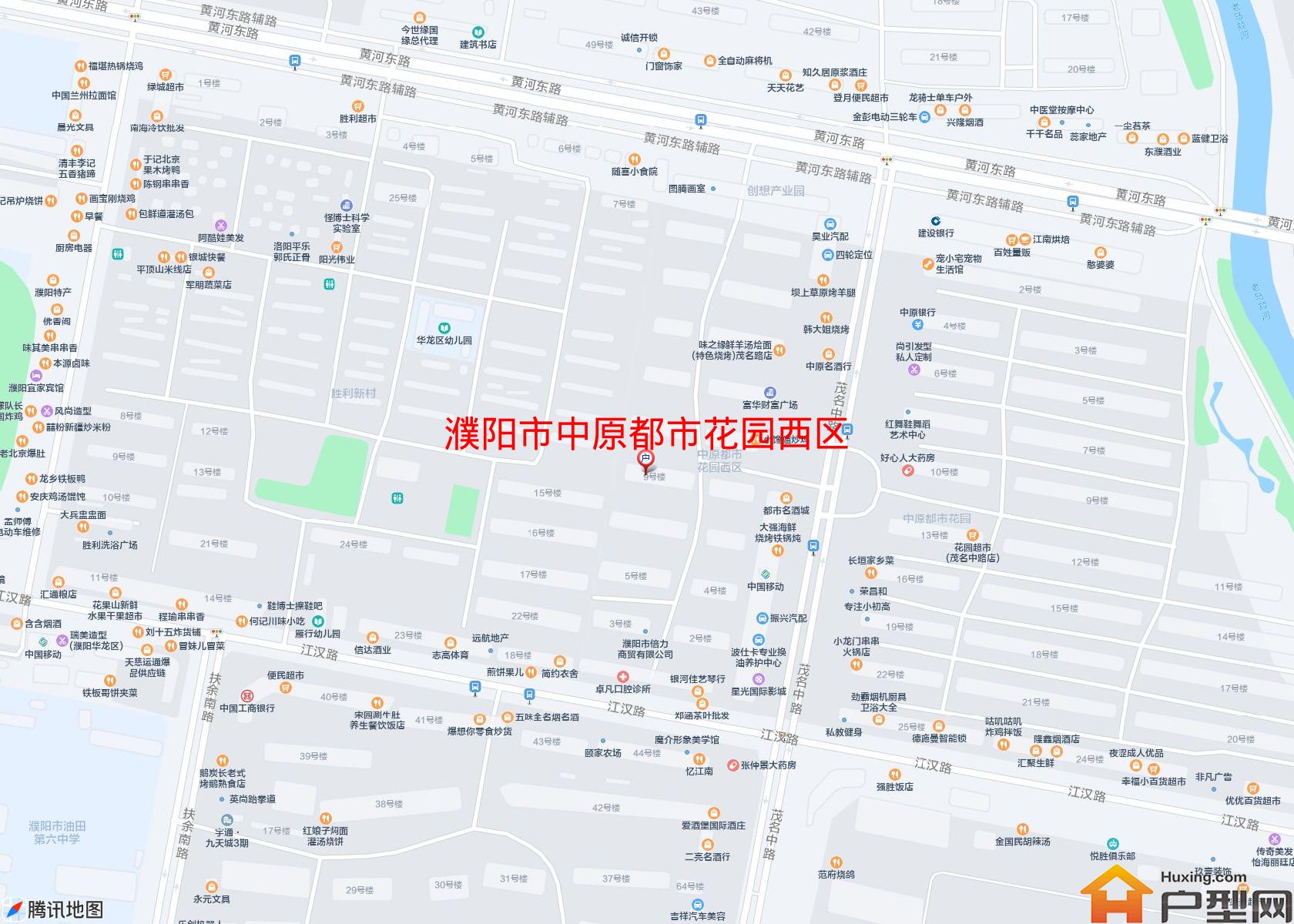 中原都市花园西区小区 - 户型网