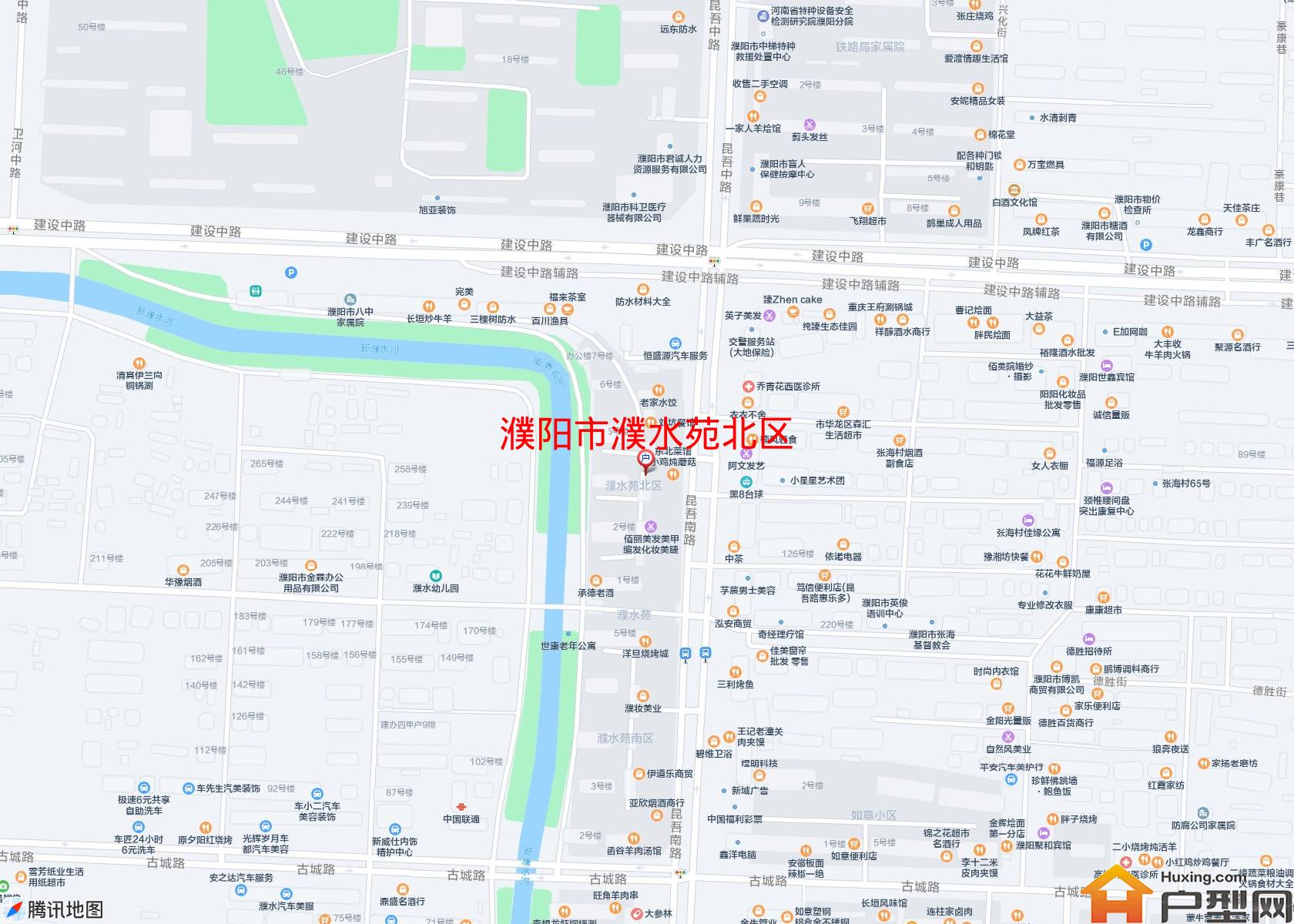 濮水苑北区小区 - 户型网