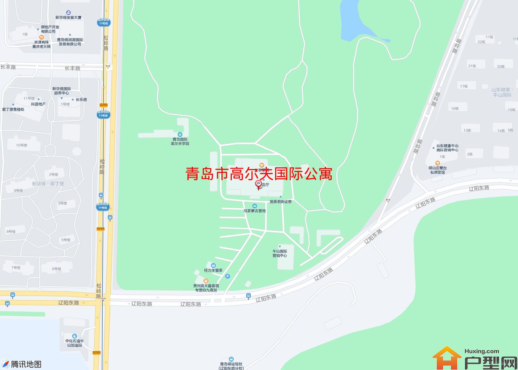 高尔夫国际公寓小区 - 户型网