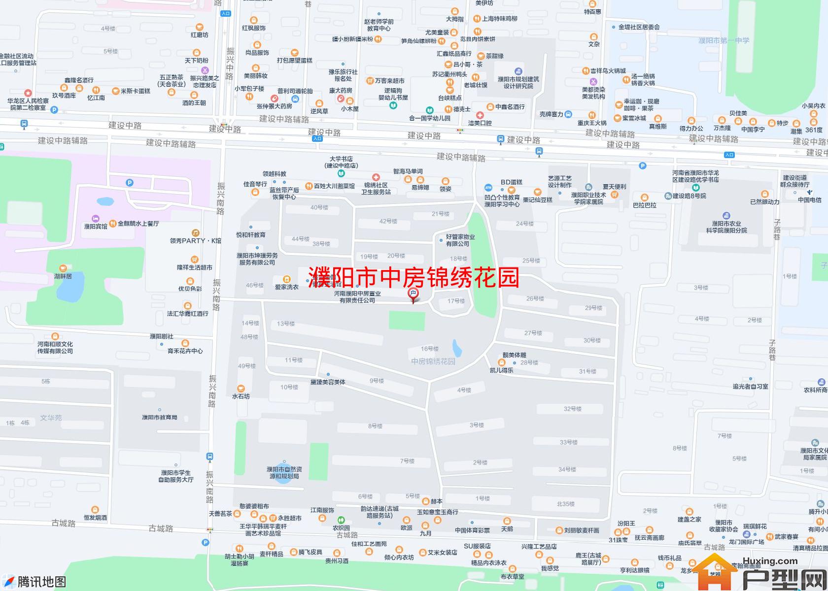 中房锦绣花园小区 - 户型网