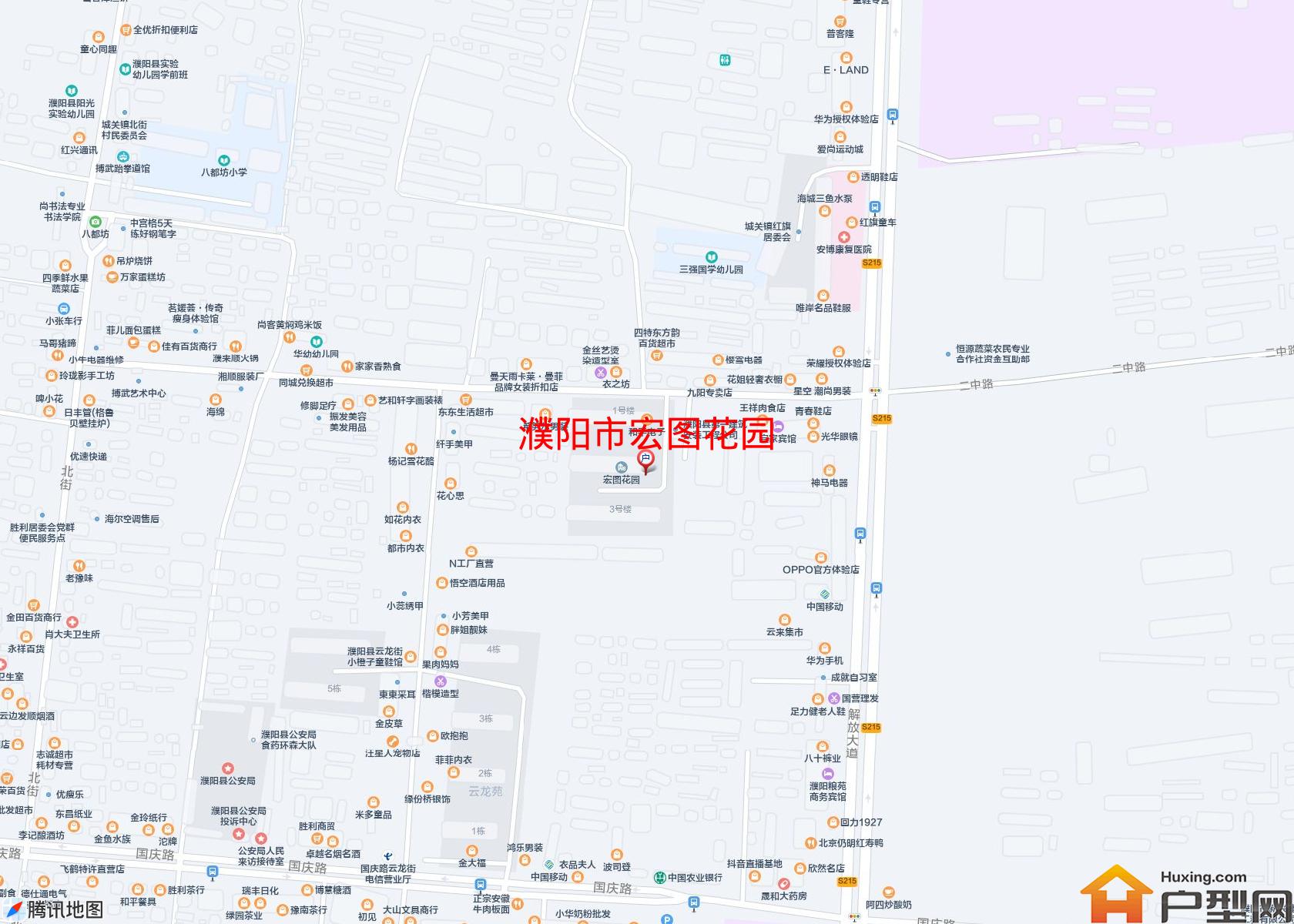 宏图花园小区 - 户型网