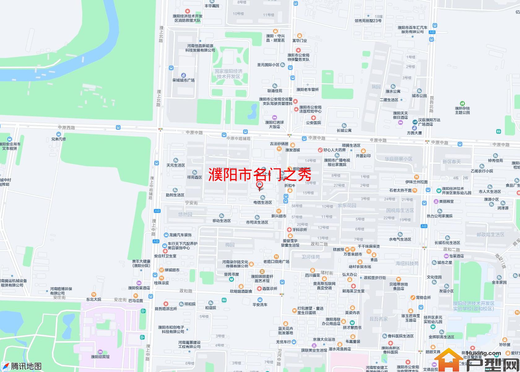 名门之秀小区 - 户型网