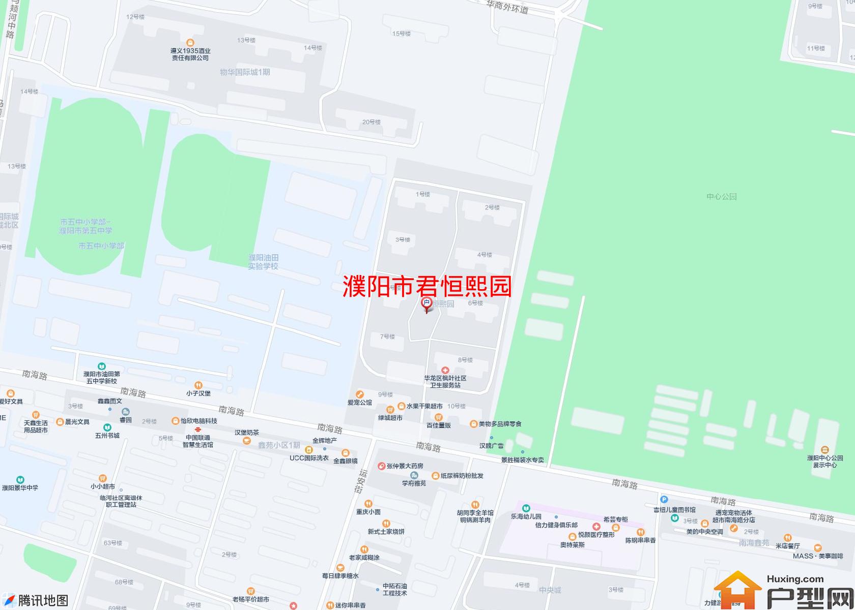 君恒熙园小区 - 户型网
