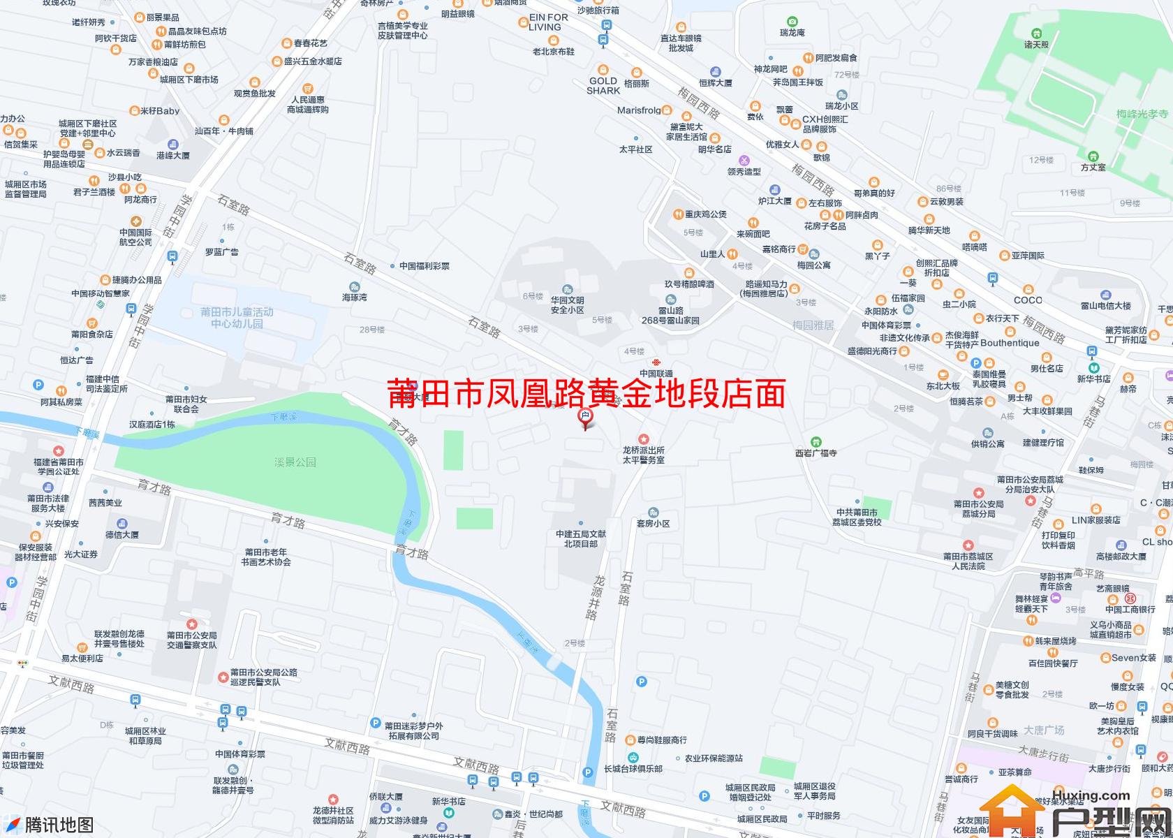 凤凰路黄金地段店面小区 - 户型网