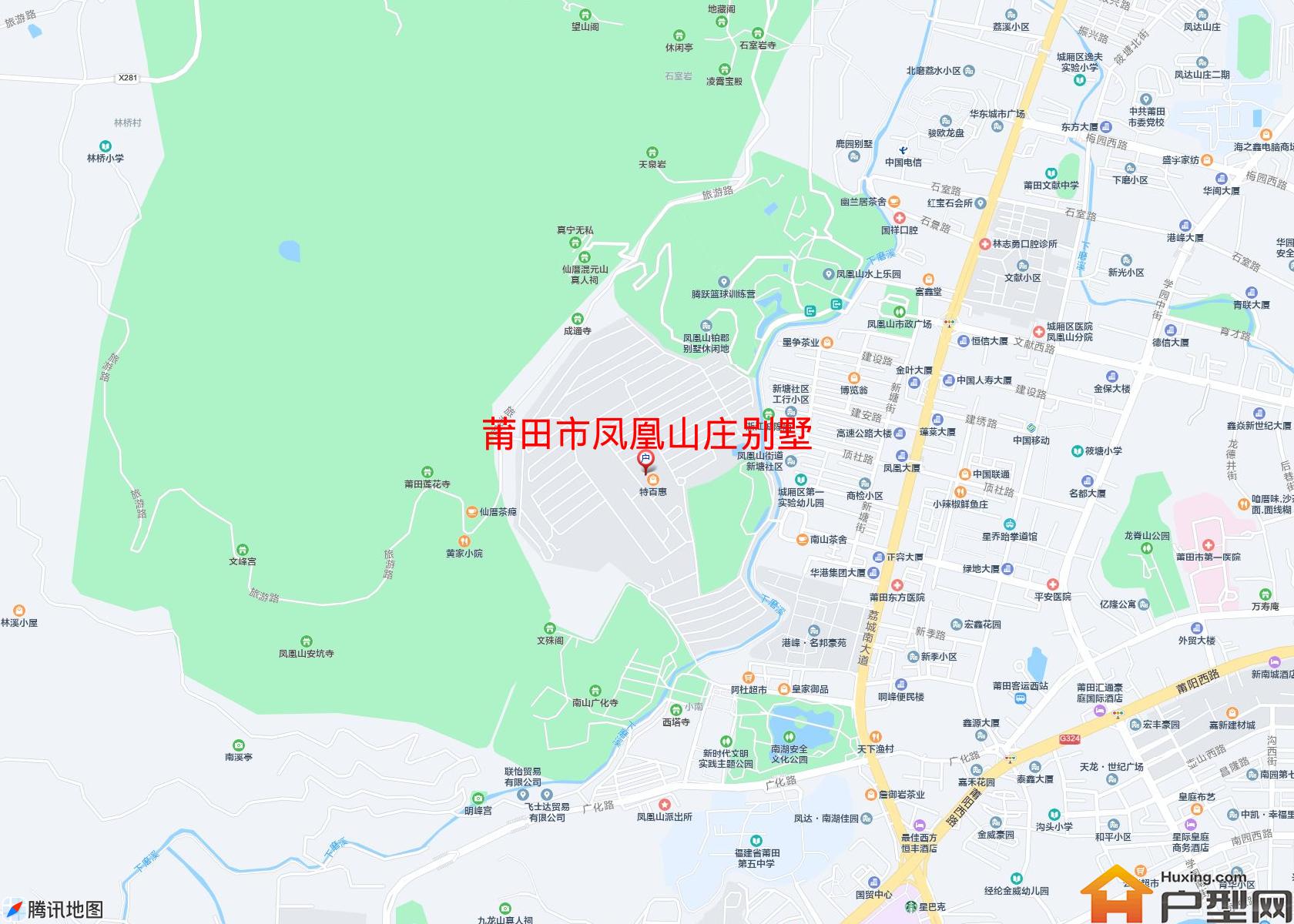 凤凰山庄别墅小区 - 户型网