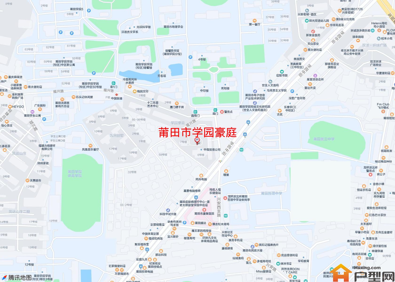 学园豪庭小区 - 户型网