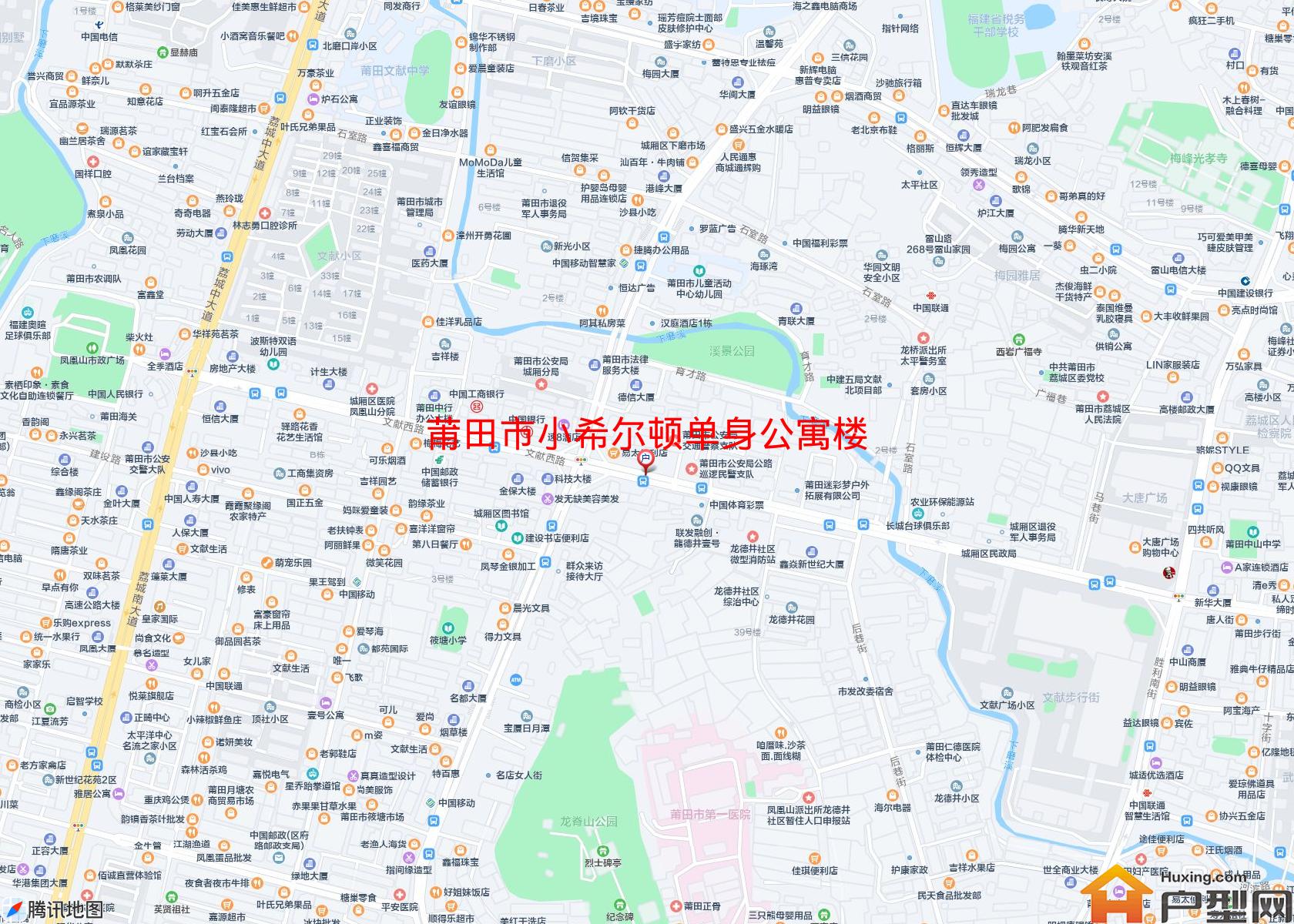 小希尔顿单身公寓楼小区 - 户型网