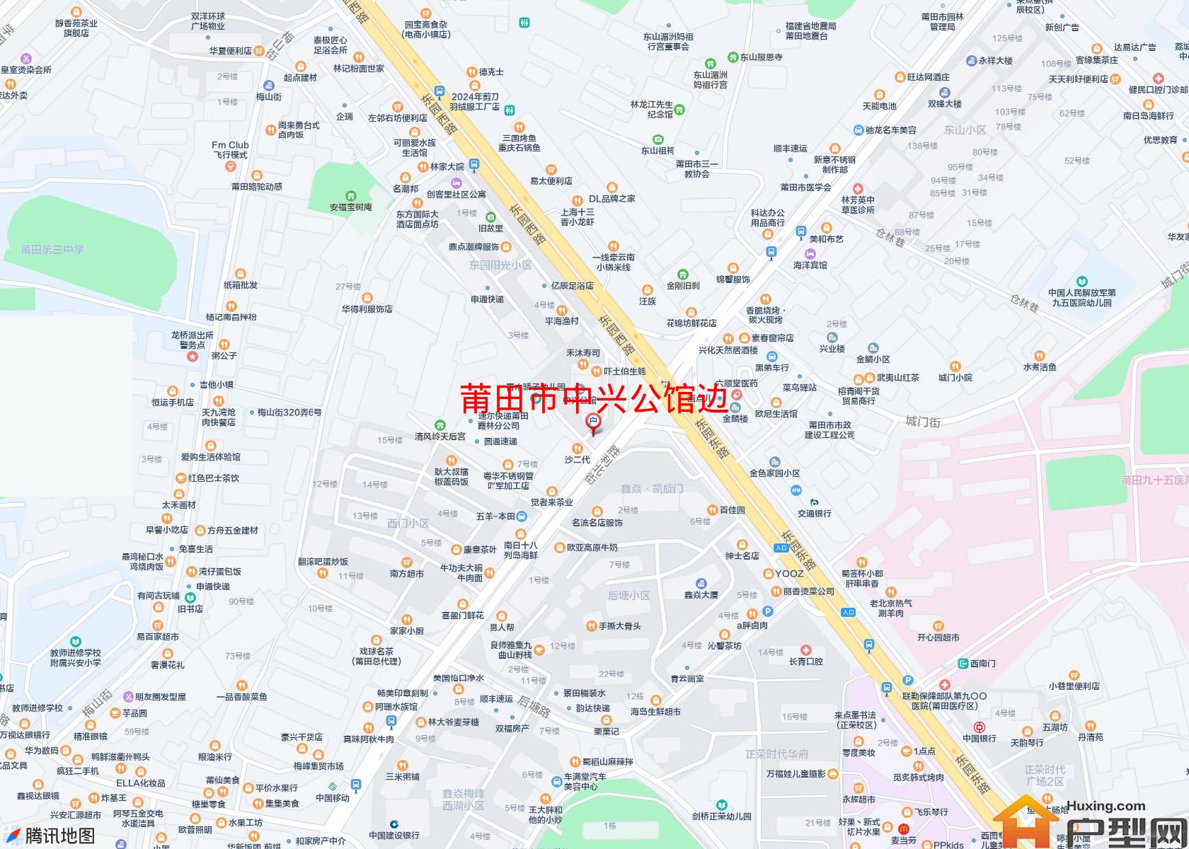 中兴公馆边小区 - 户型网