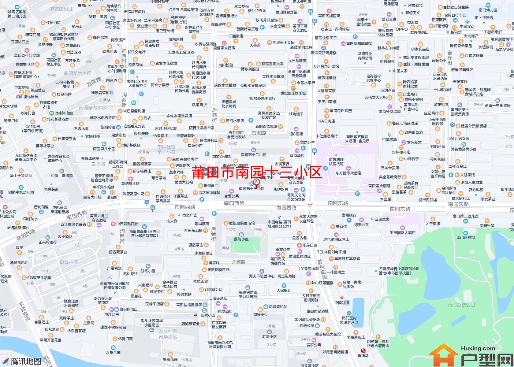 南园十三小区小区 - 户型网