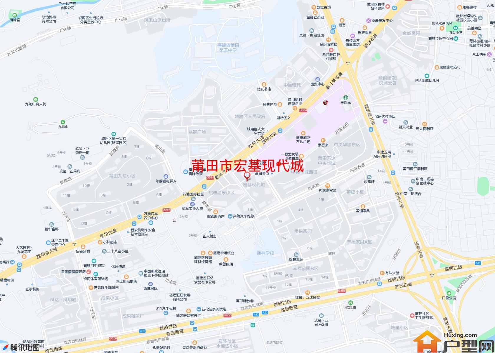 宏基现代城小区 - 户型网