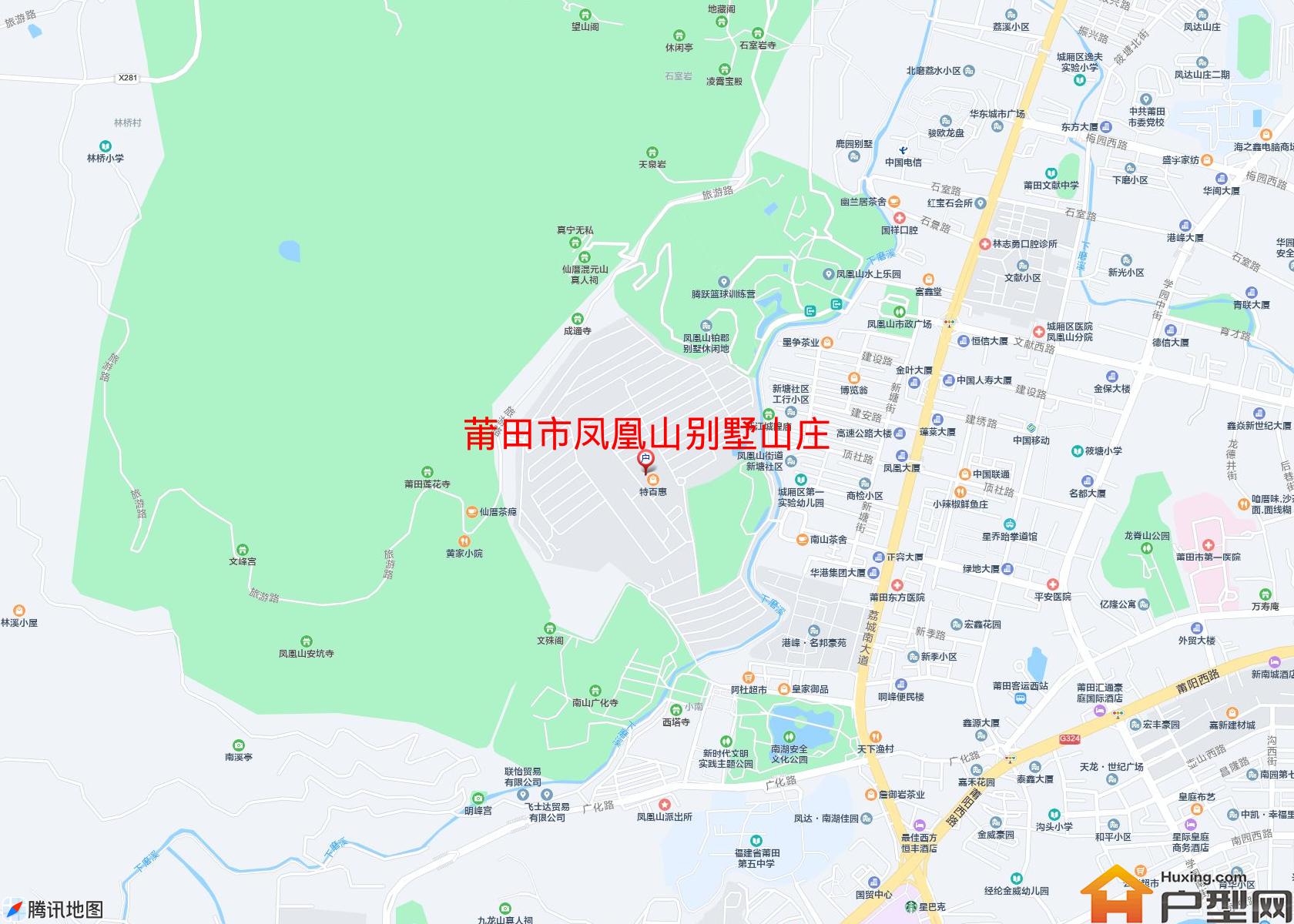 凤凰山别墅山庄小区 - 户型网