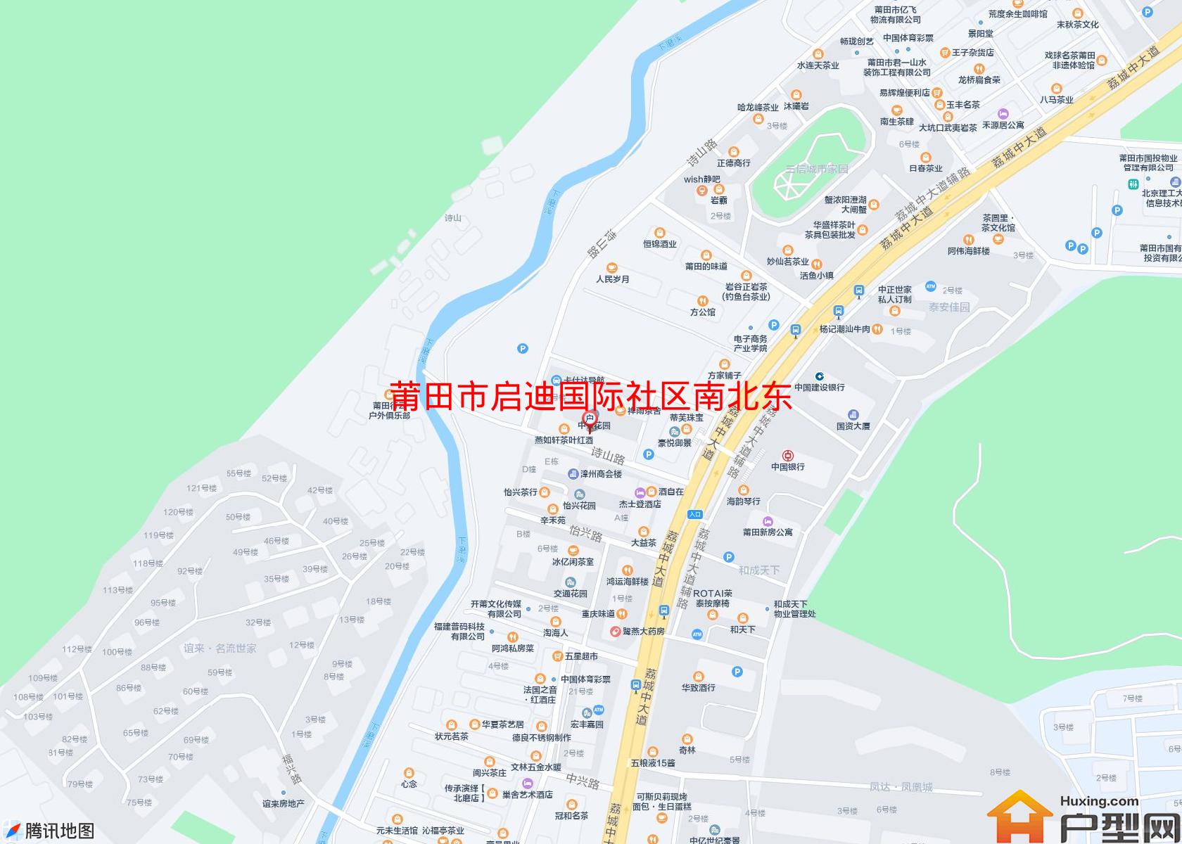 启迪国际社区南北东小区 - 户型网