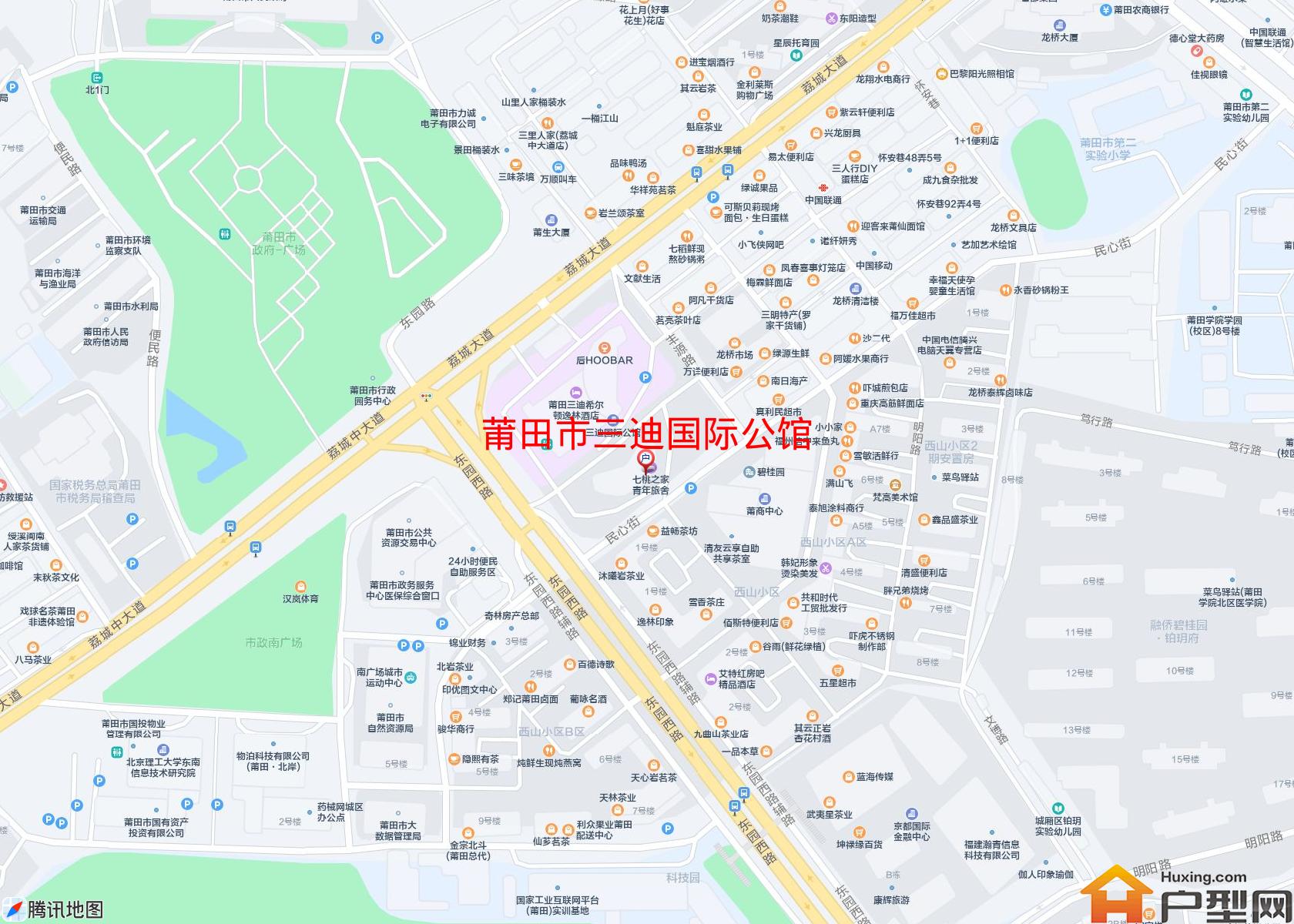 三迪国际公馆小区 - 户型网