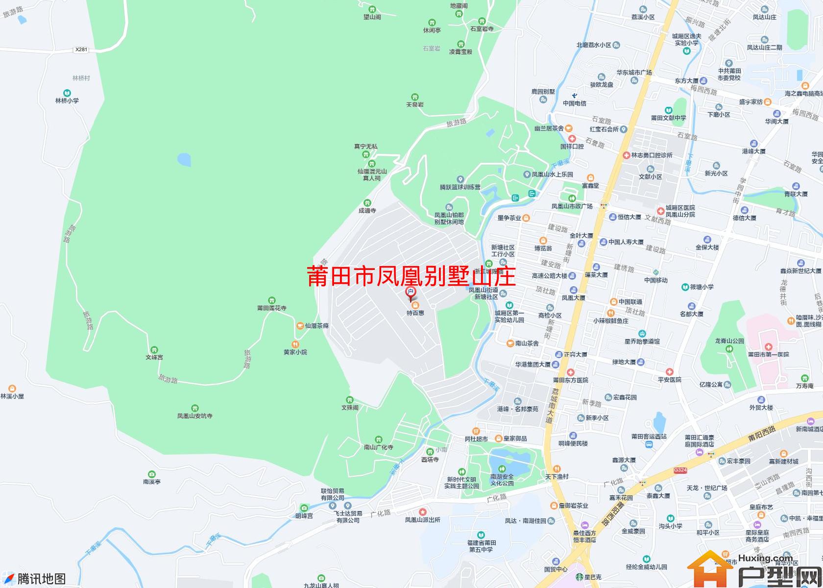 凤凰别墅山庄小区 - 户型网
