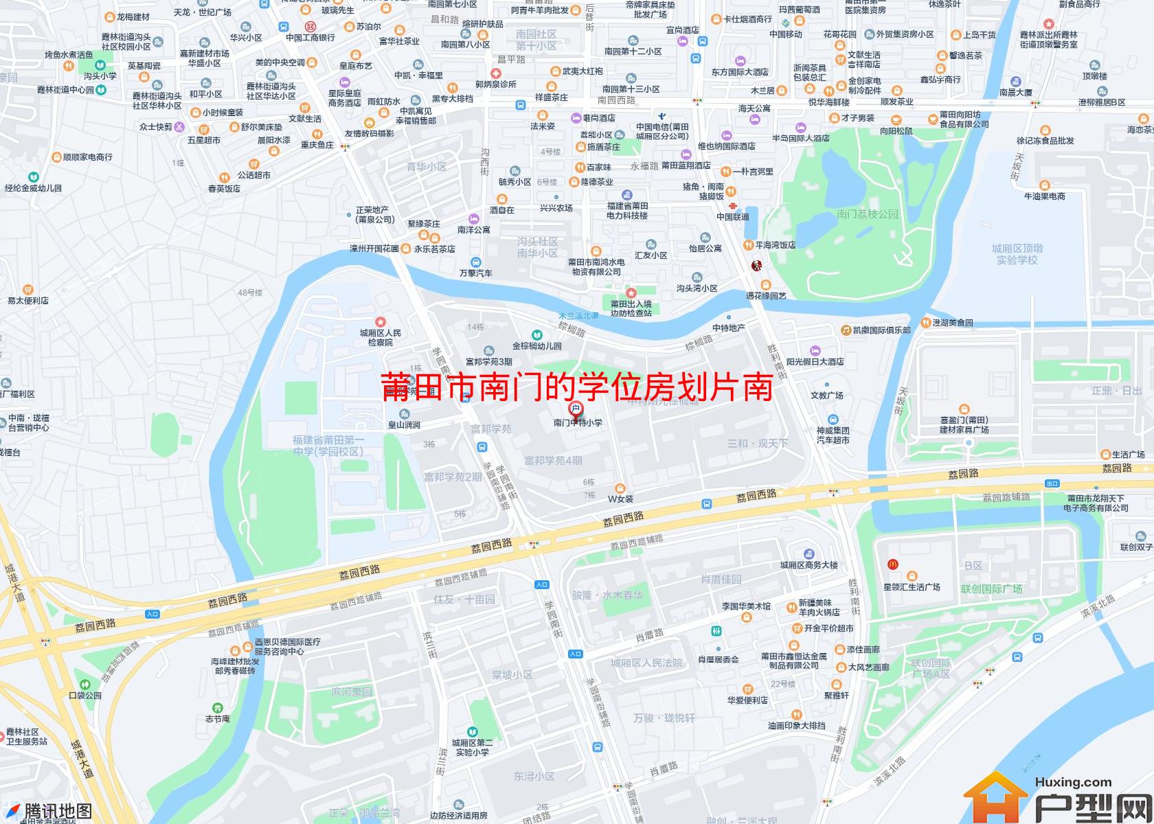 南门的学位房划片南小区 - 户型网