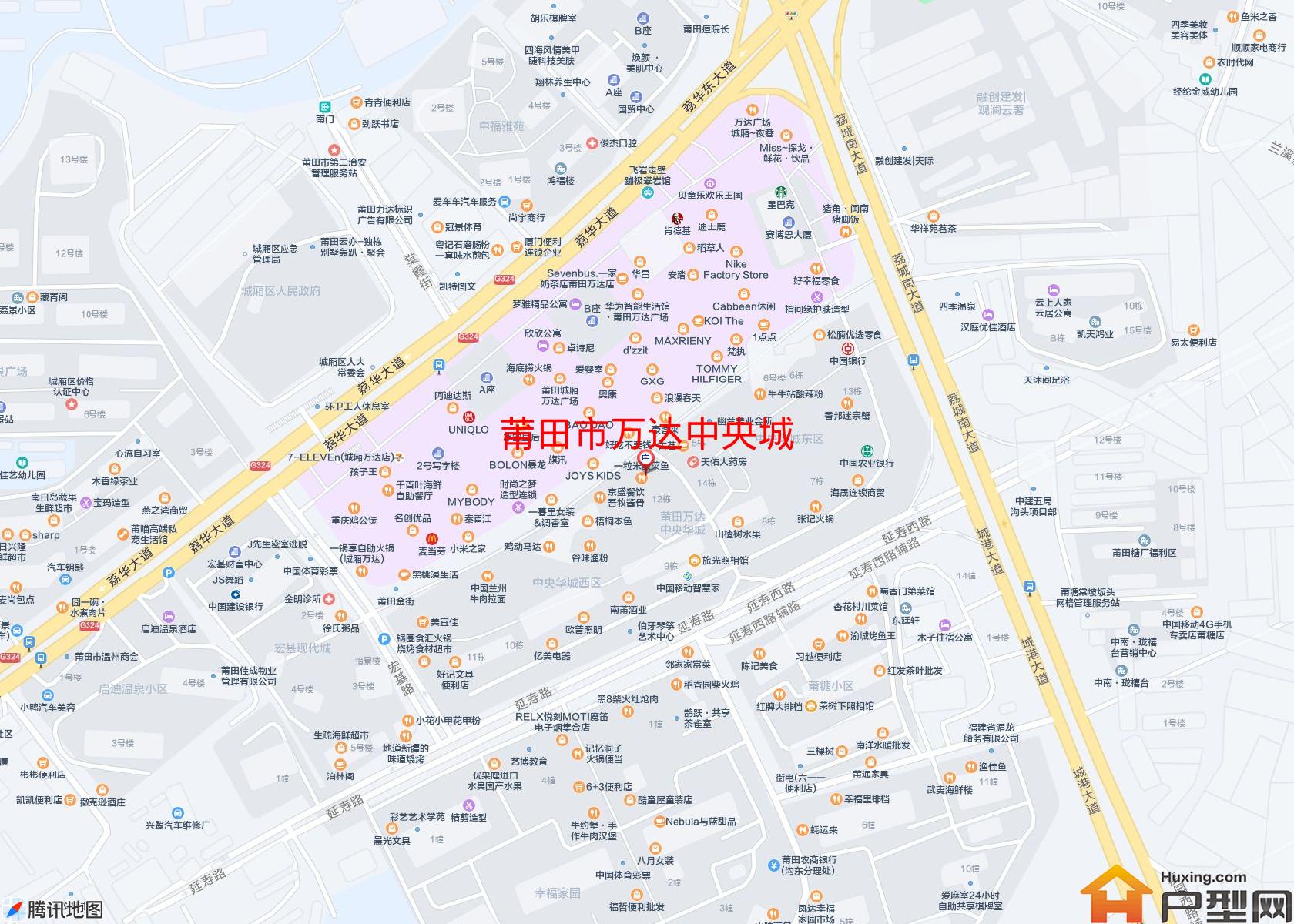 万达中央城小区 - 户型网