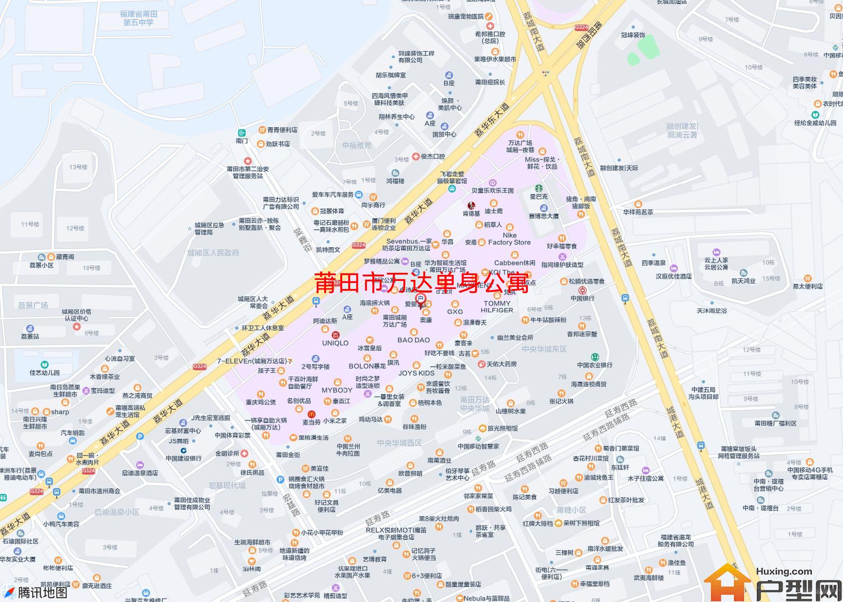 万达单身公寓小区 - 户型网