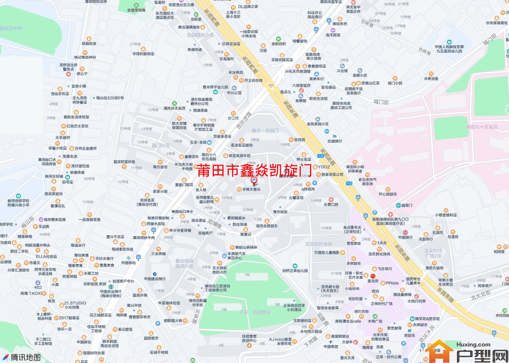 鑫焱凯旋门小区 - 户型网