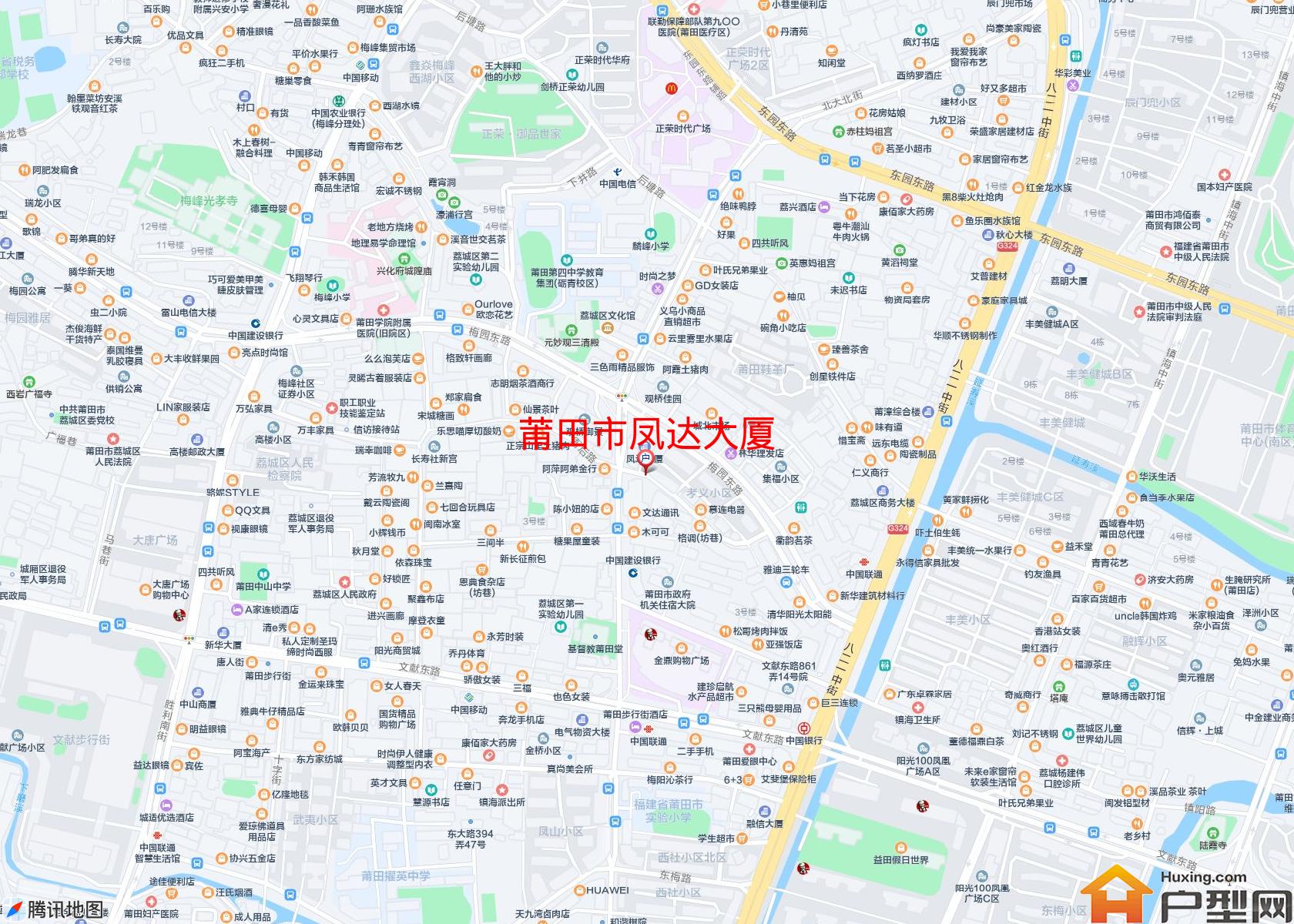 凤达大厦小区 - 户型网
