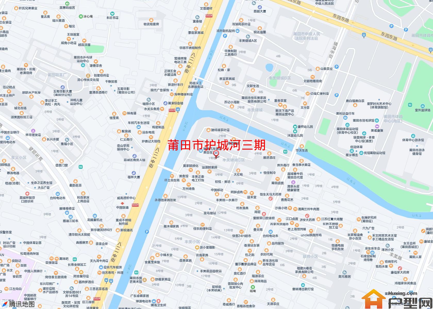 护城河三期小区 - 户型网