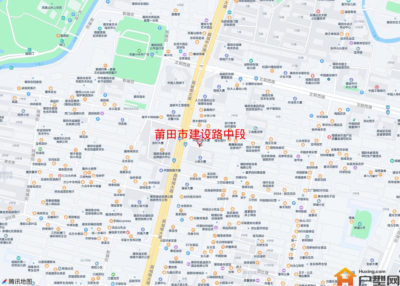 建设路中段小区 - 户型网