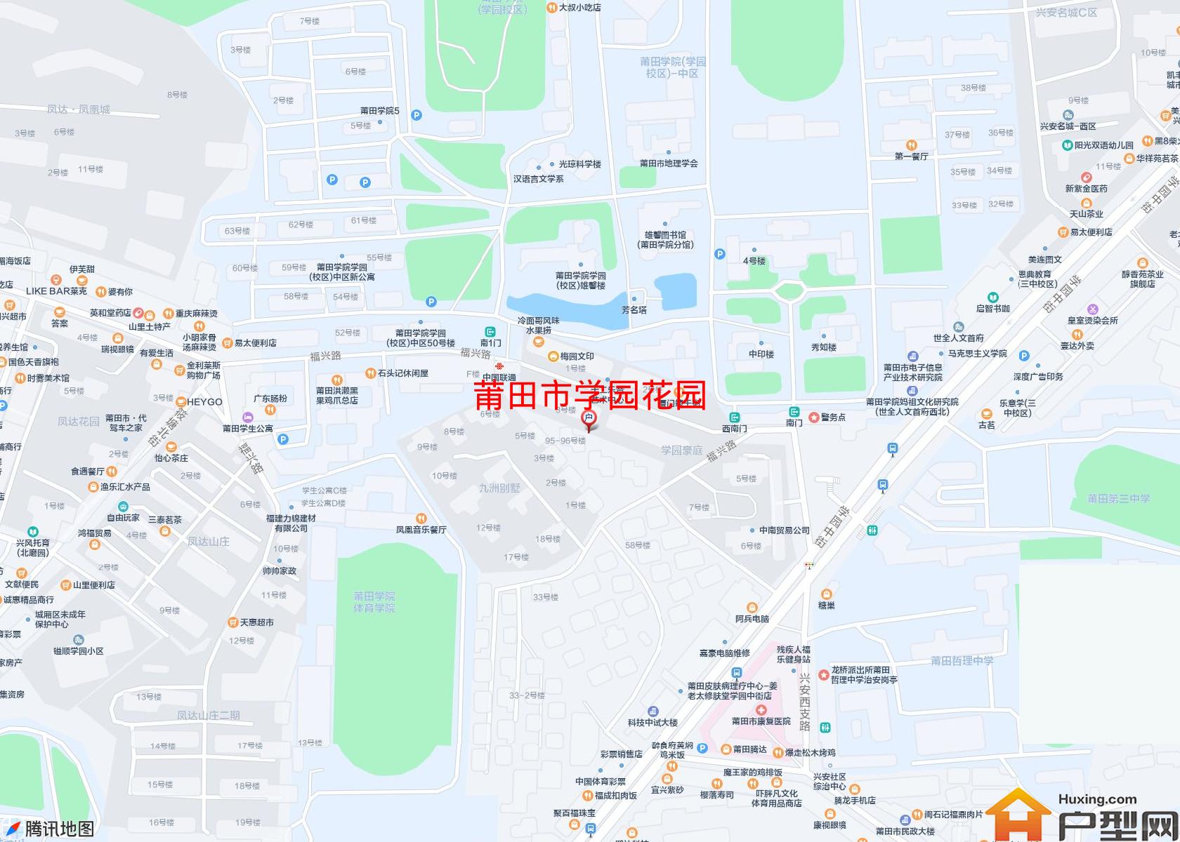 学园花园小区 - 户型网