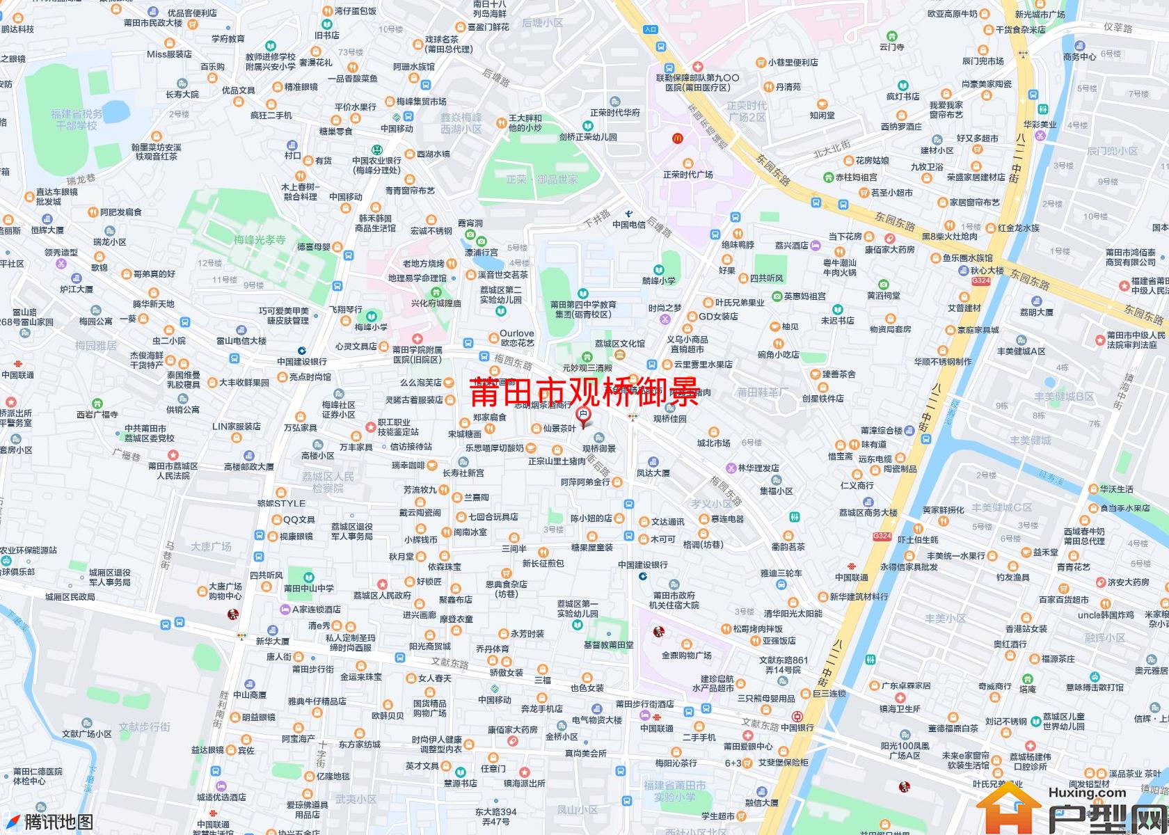 观桥御景小区 - 户型网