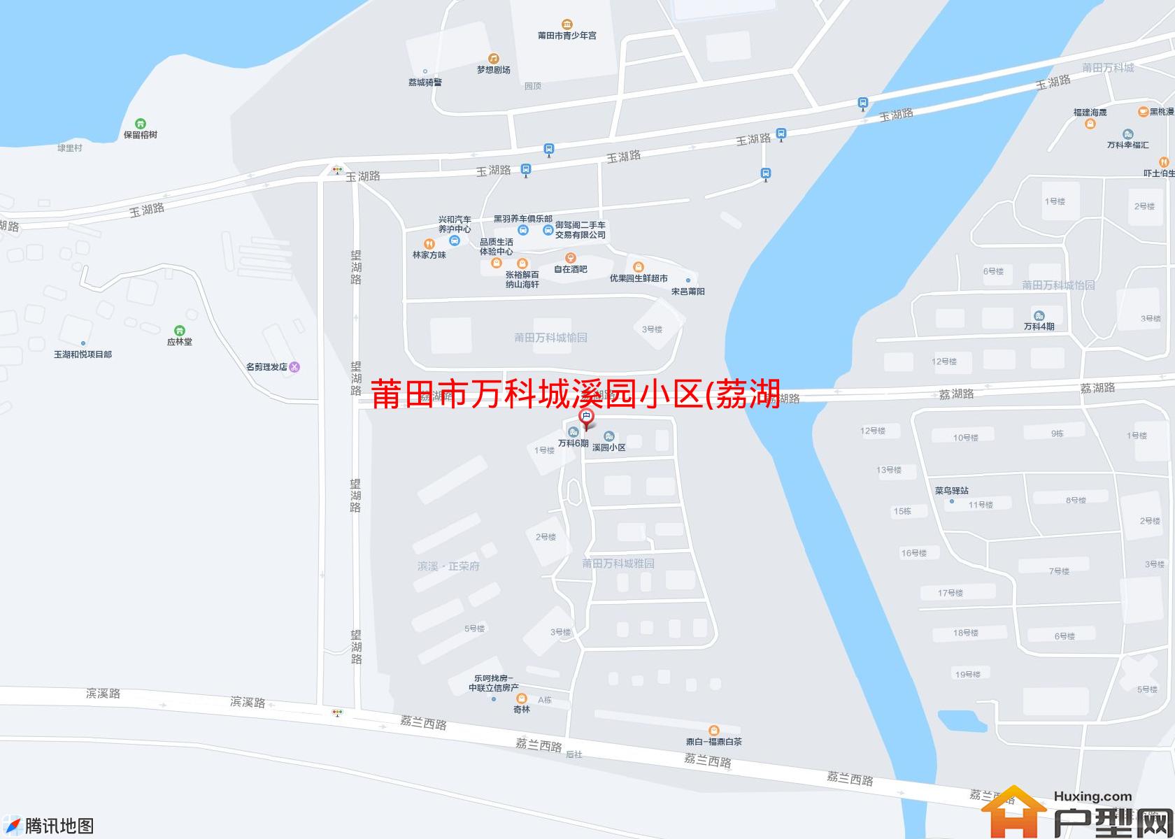 万科城溪园小区(荔湖路)小区 - 户型网
