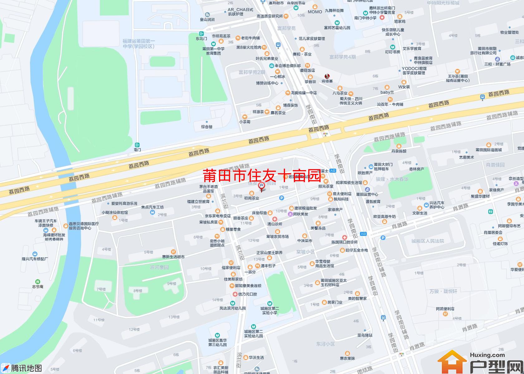 住友十亩园小区 - 户型网