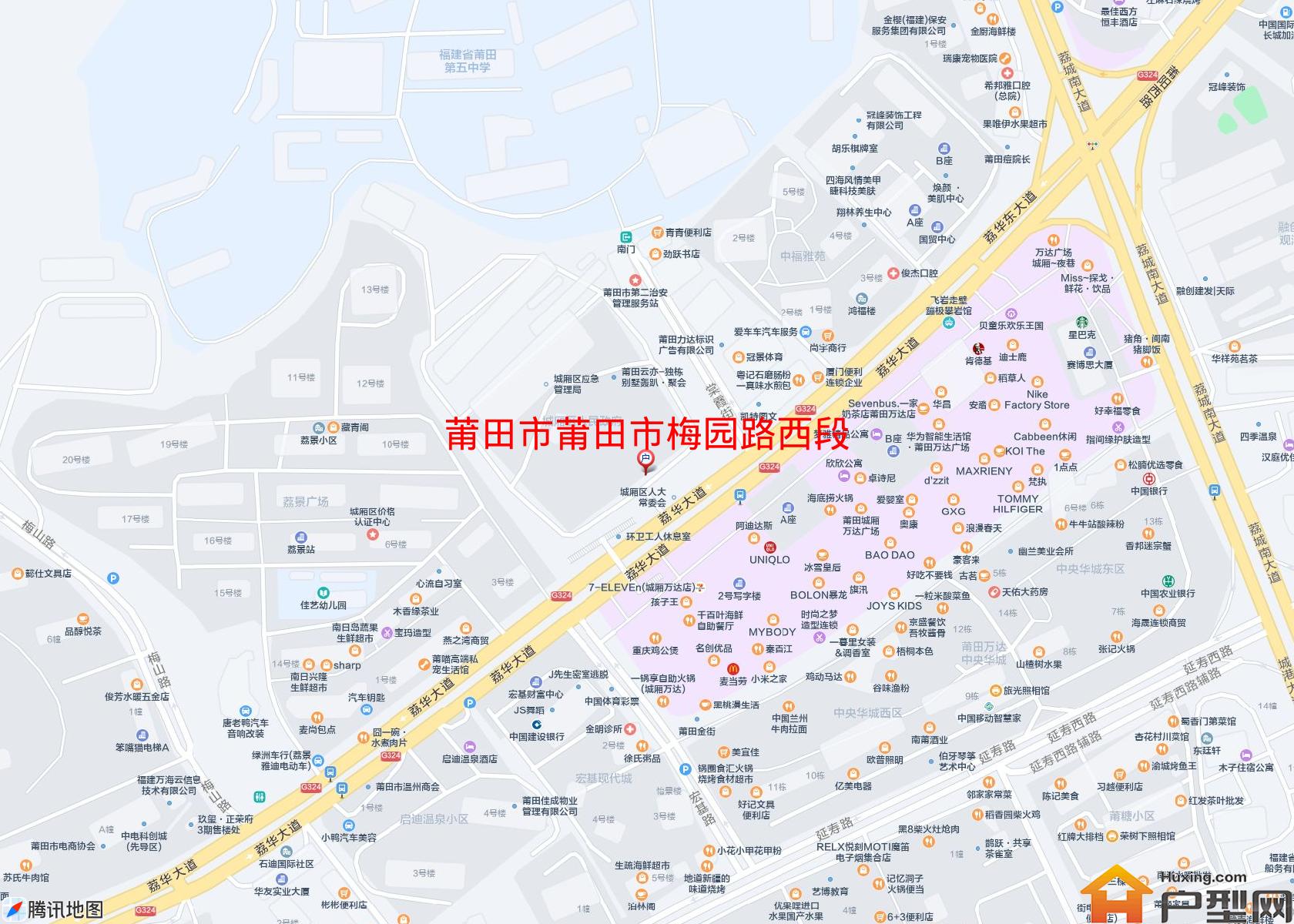 莆田市梅园路西段小区 - 户型网