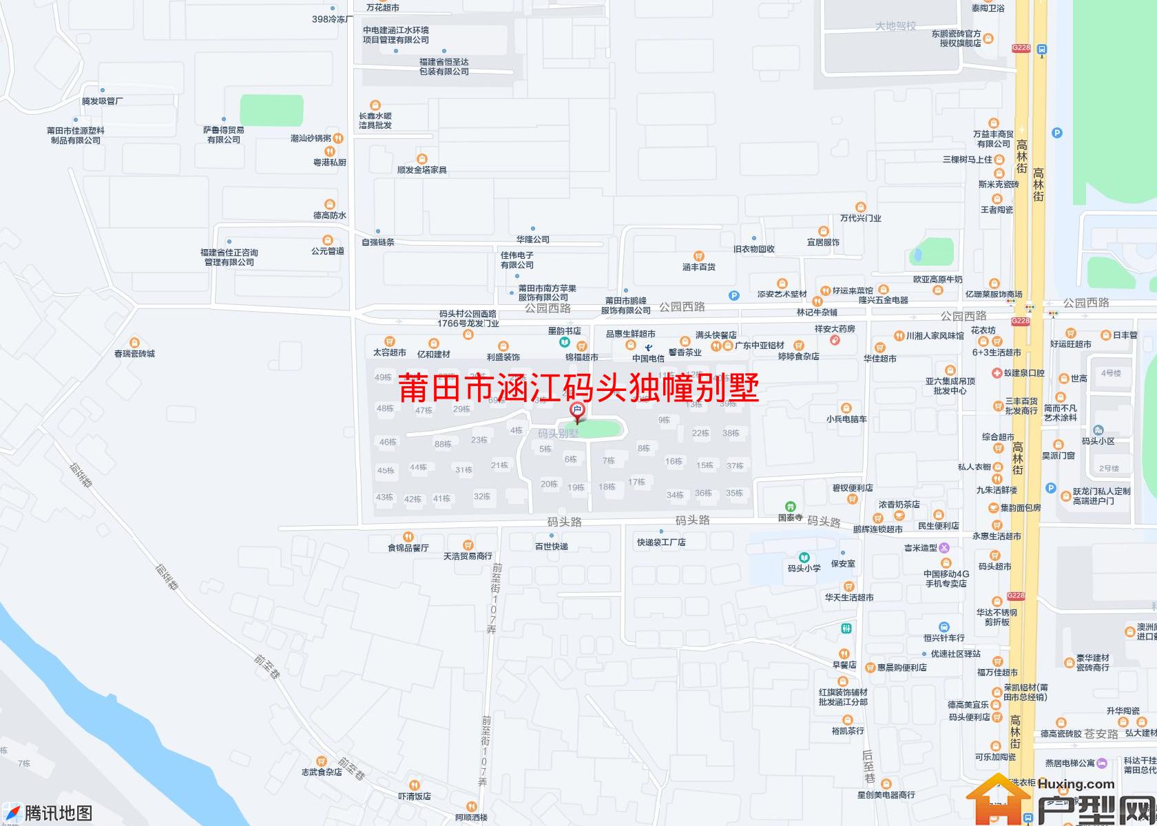 涵江码头独幢别墅小区 - 户型网
