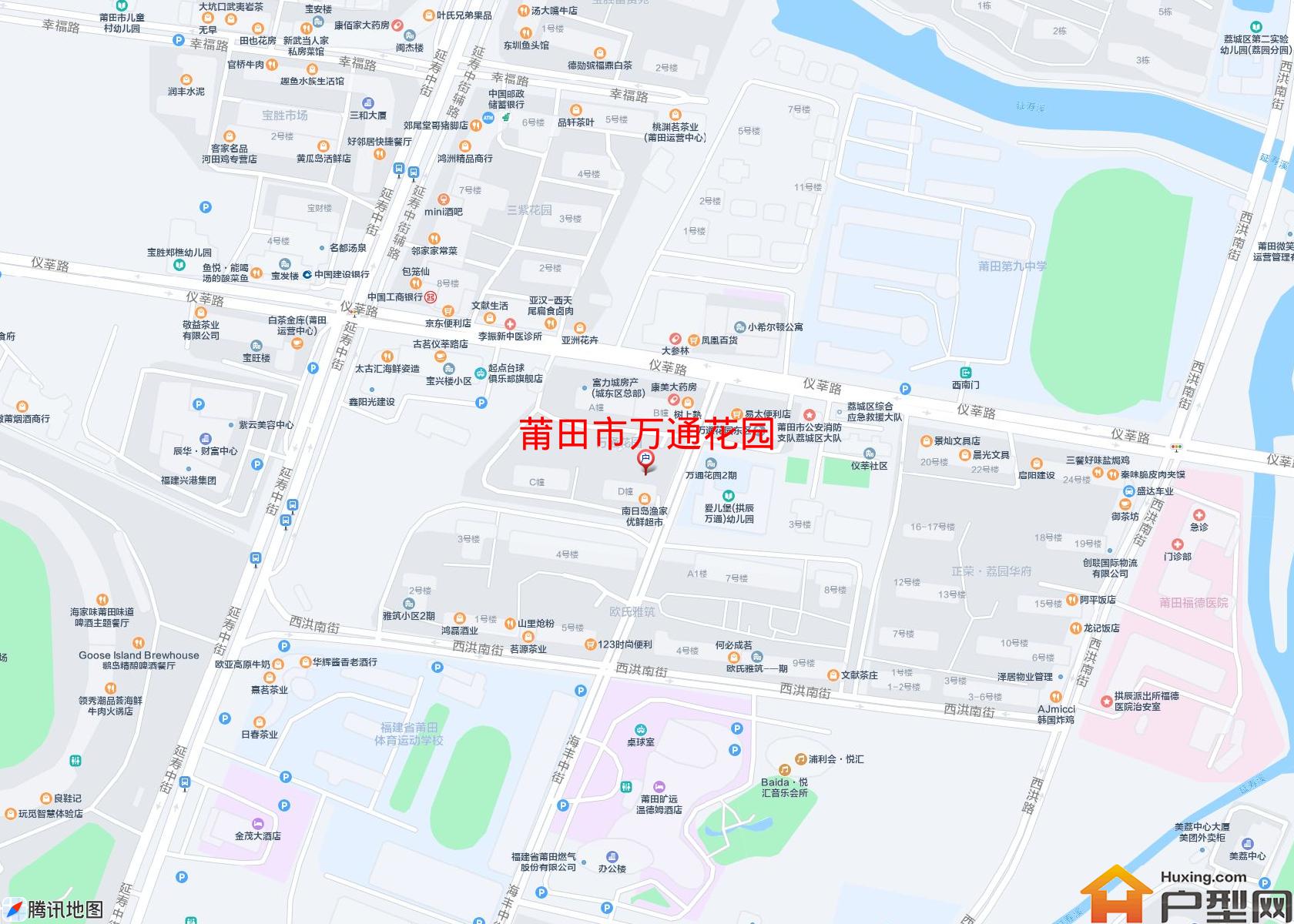 万通花园小区 - 户型网