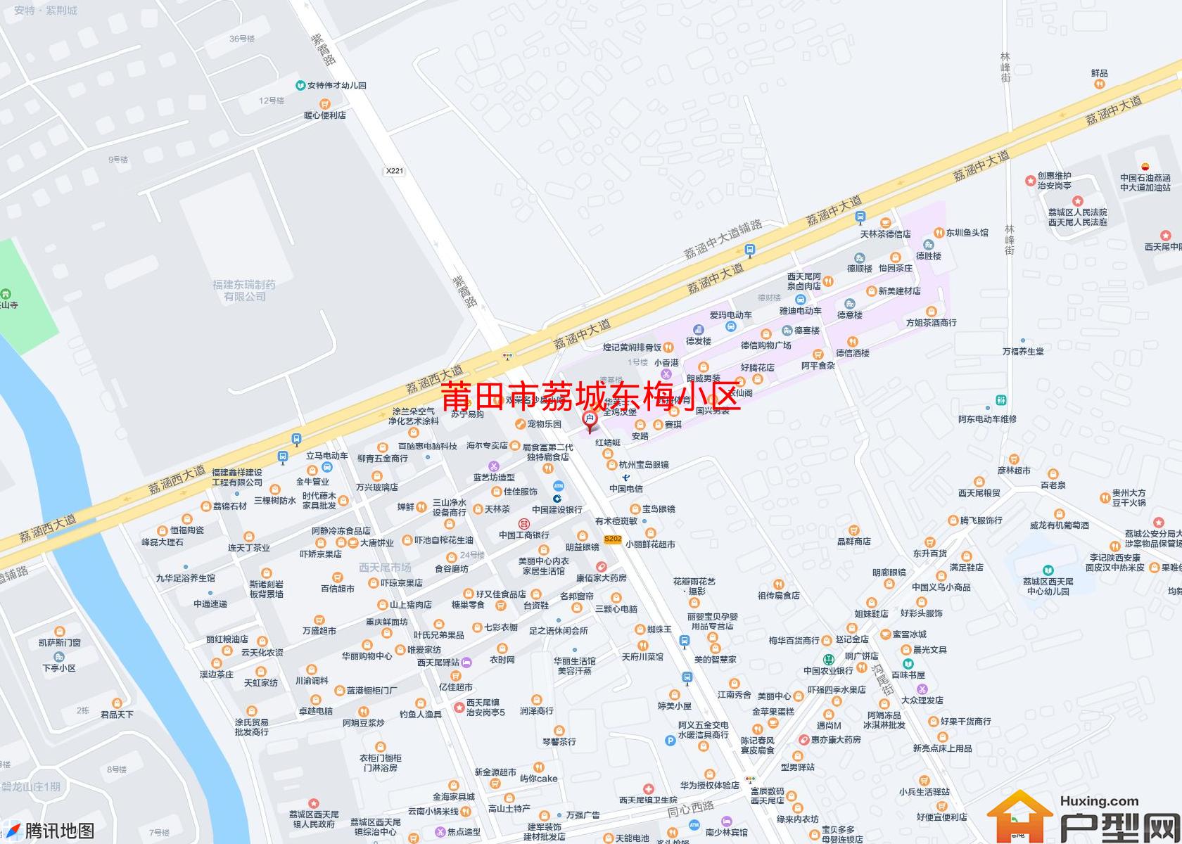 荔城东梅小区小区 - 户型网