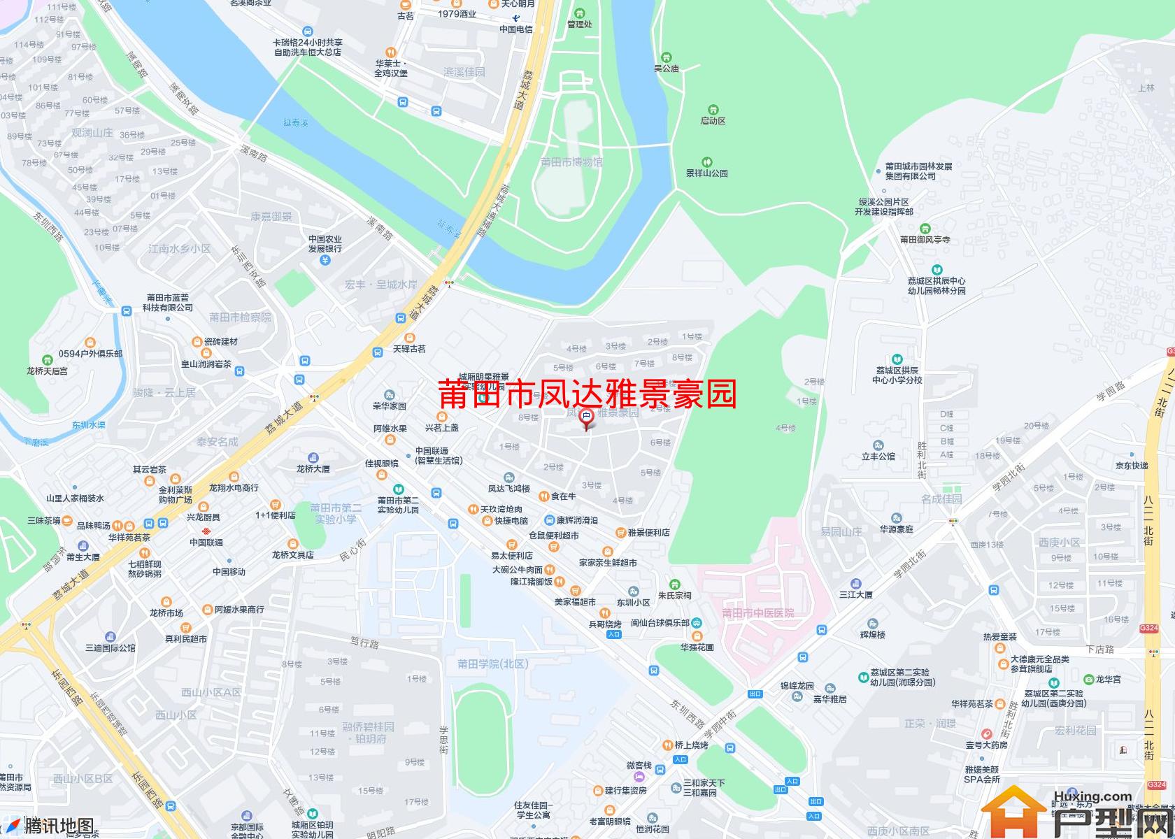 凤达雅景豪园小区 - 户型网