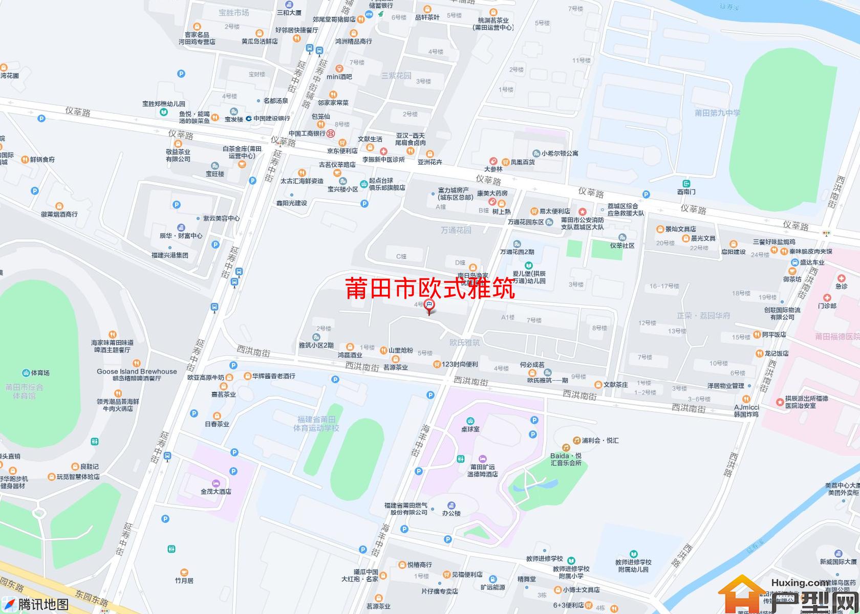 欧式雅筑小区 - 户型网