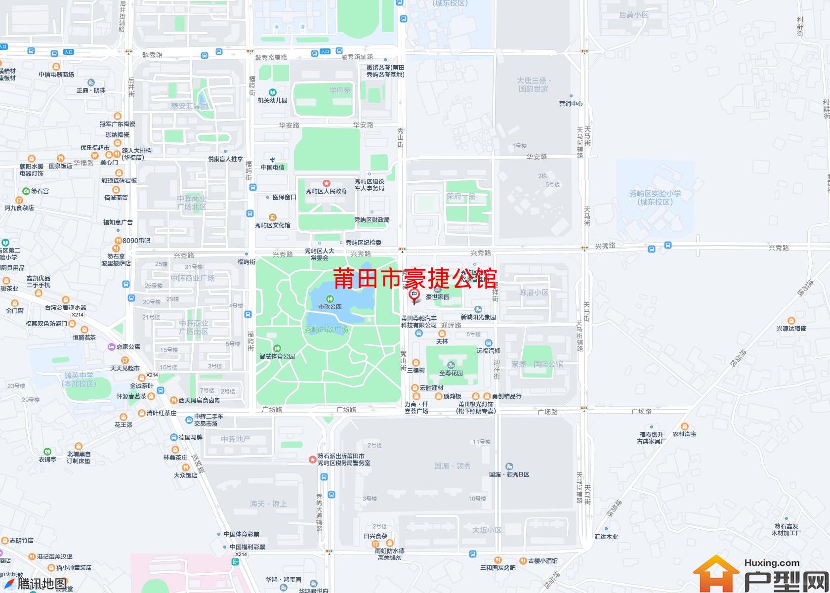 豪捷公馆小区 - 户型网