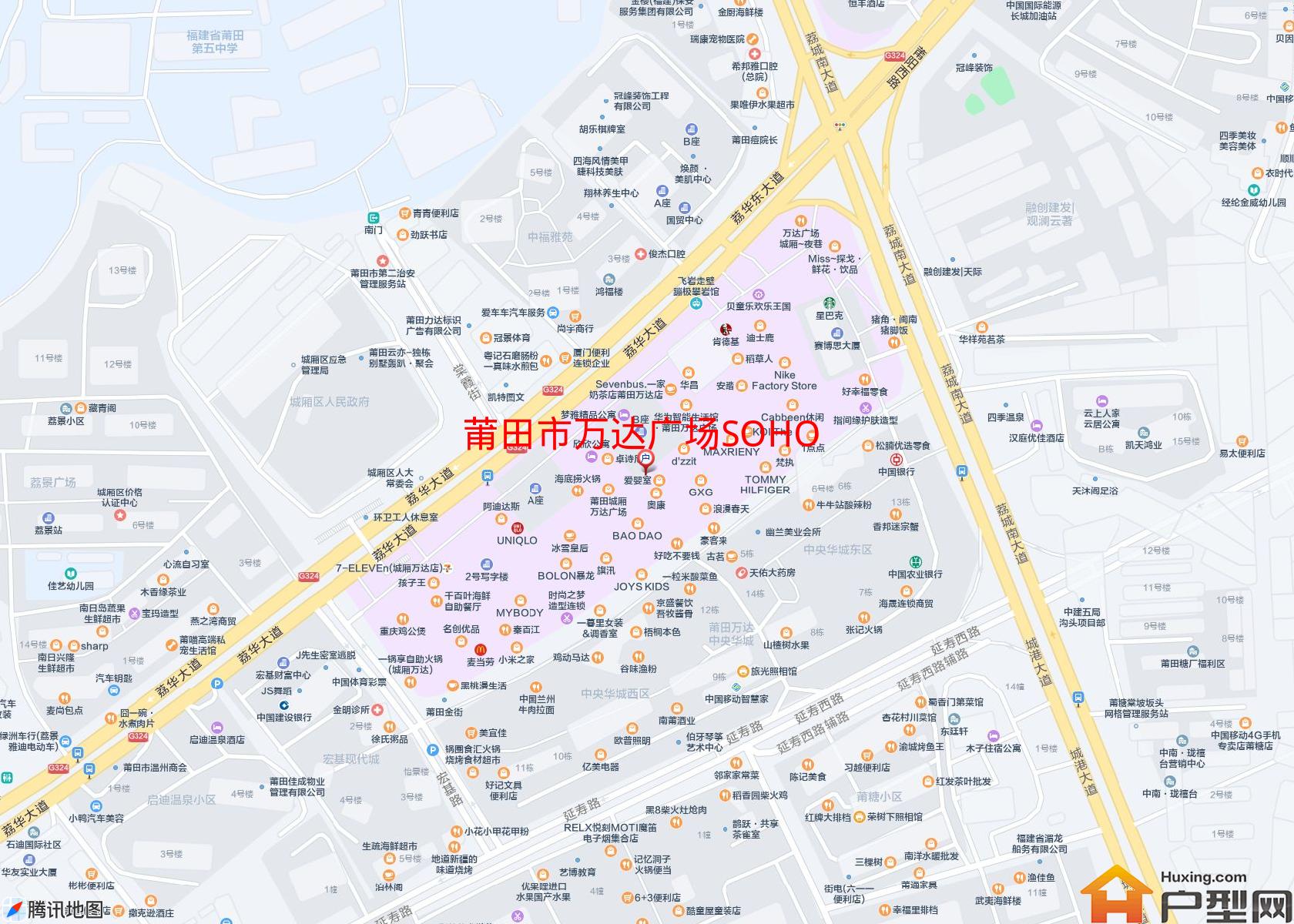万达广场SOHO小区 - 户型网