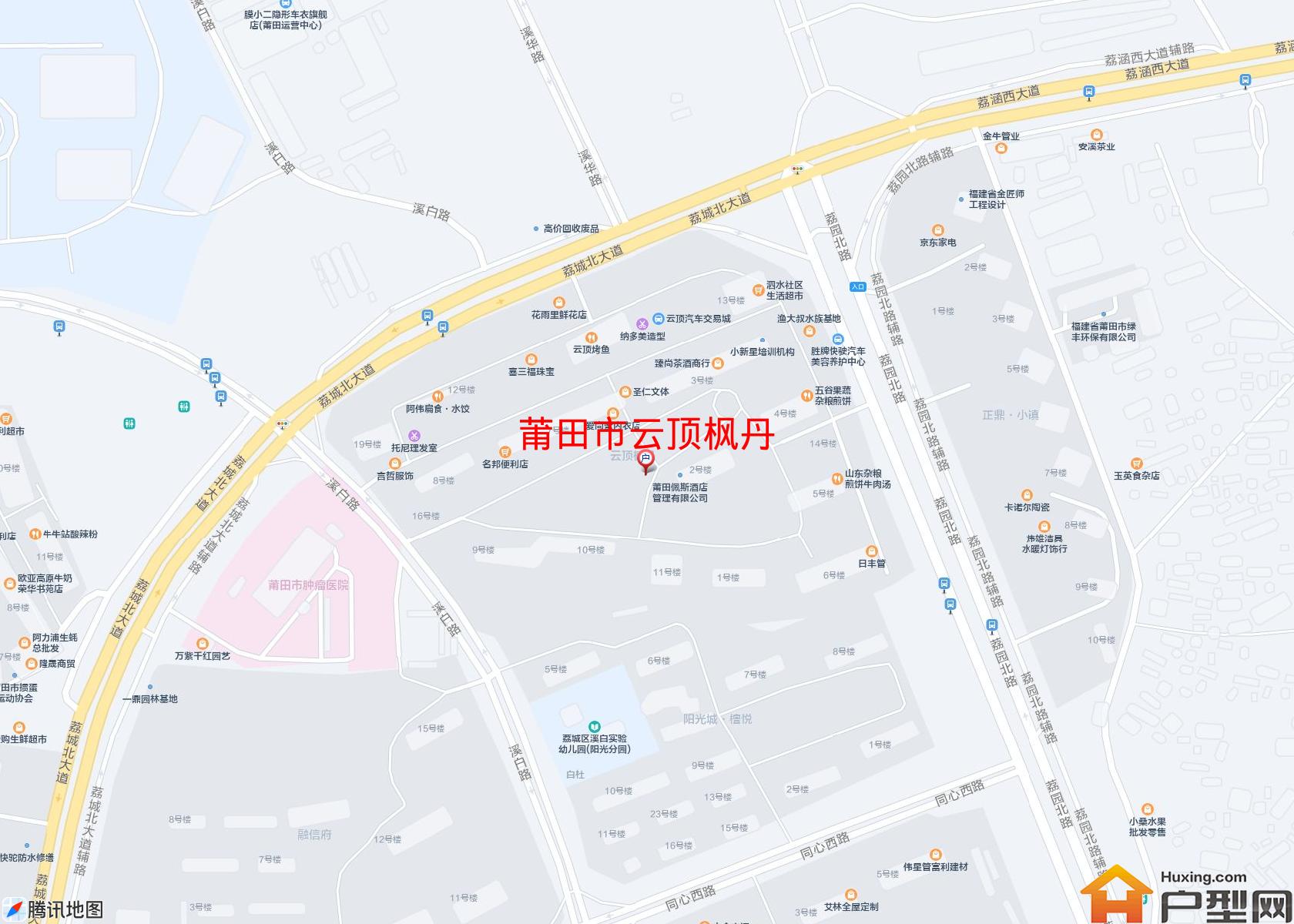 云顶枫丹小区 - 户型网