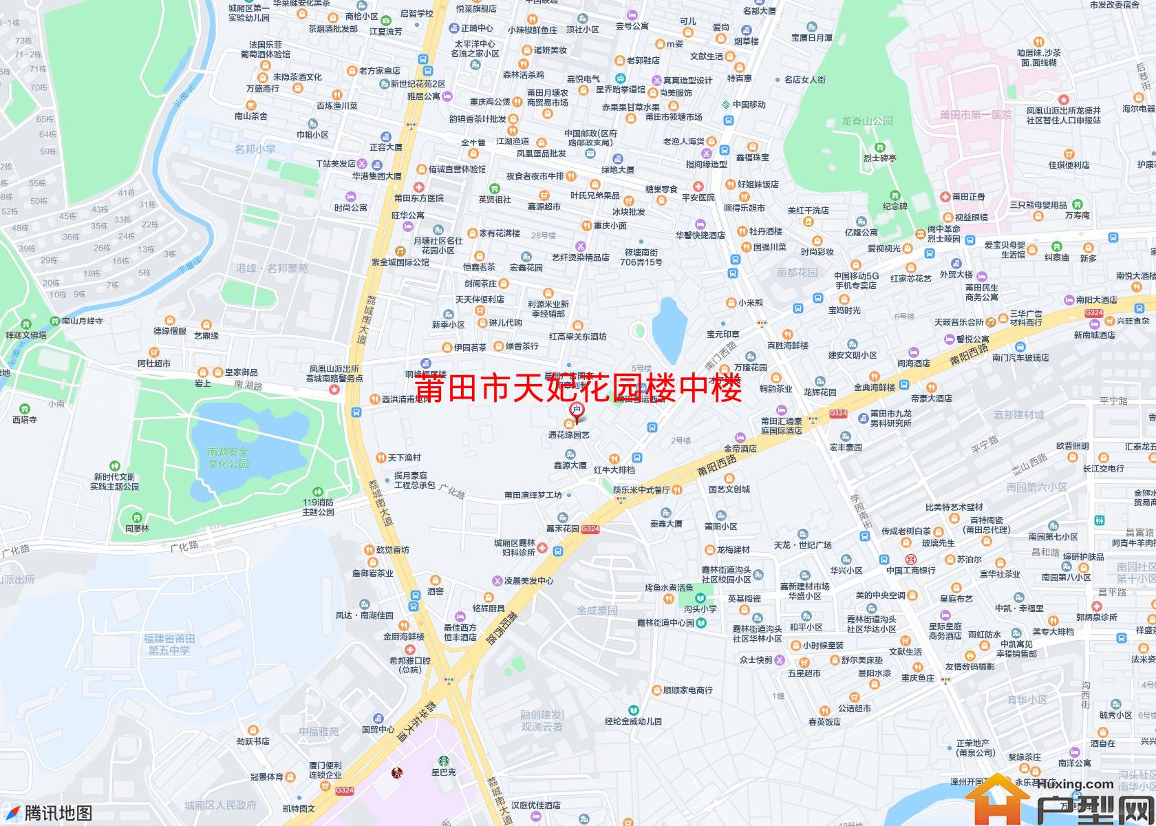 天妃花园楼中楼小区 - 户型网